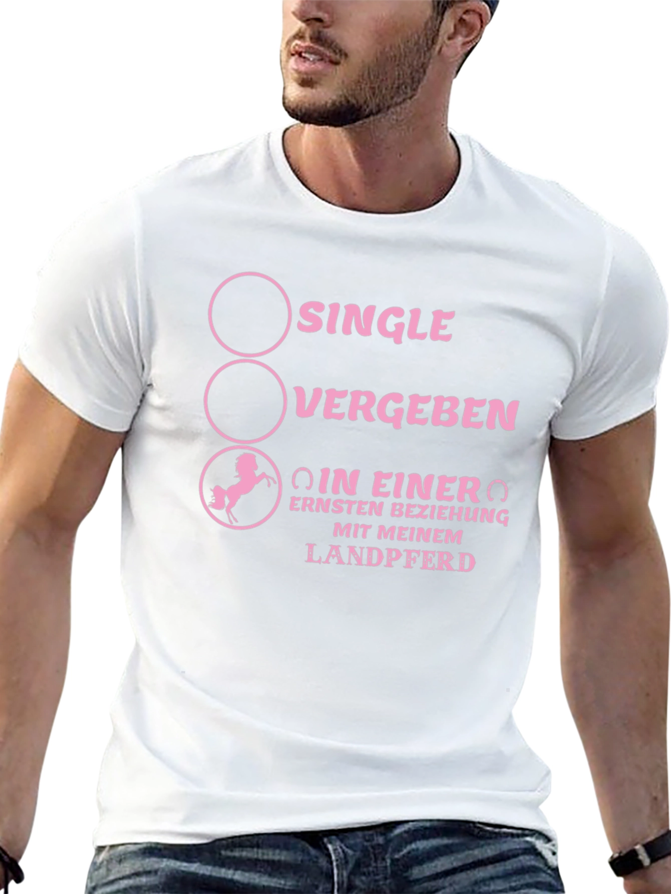 Single Landferd T-Shirt - Funny Horse Lover Tee