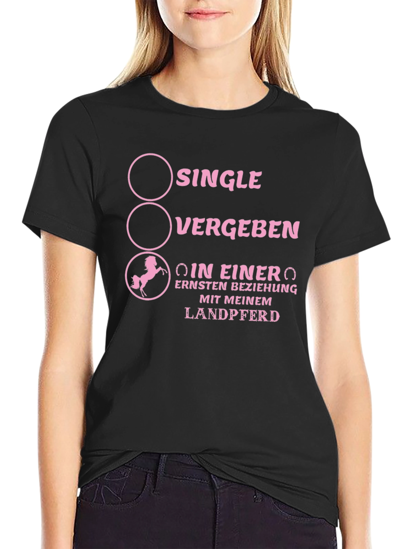 Single Landferd T-Shirt - Funny Horse Lover Tee