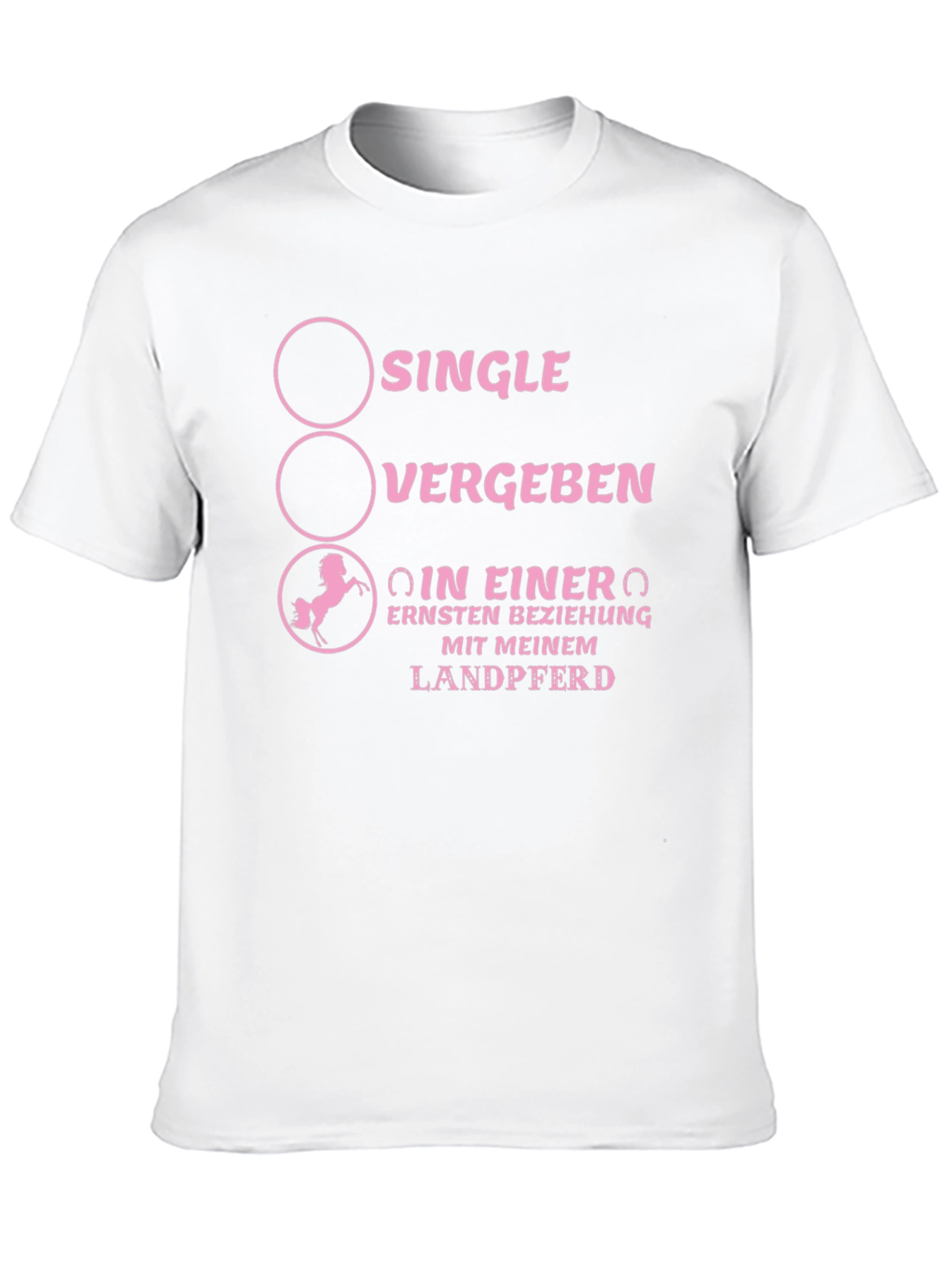 Single Landferd T-Shirt - Funny Horse Lover Tee