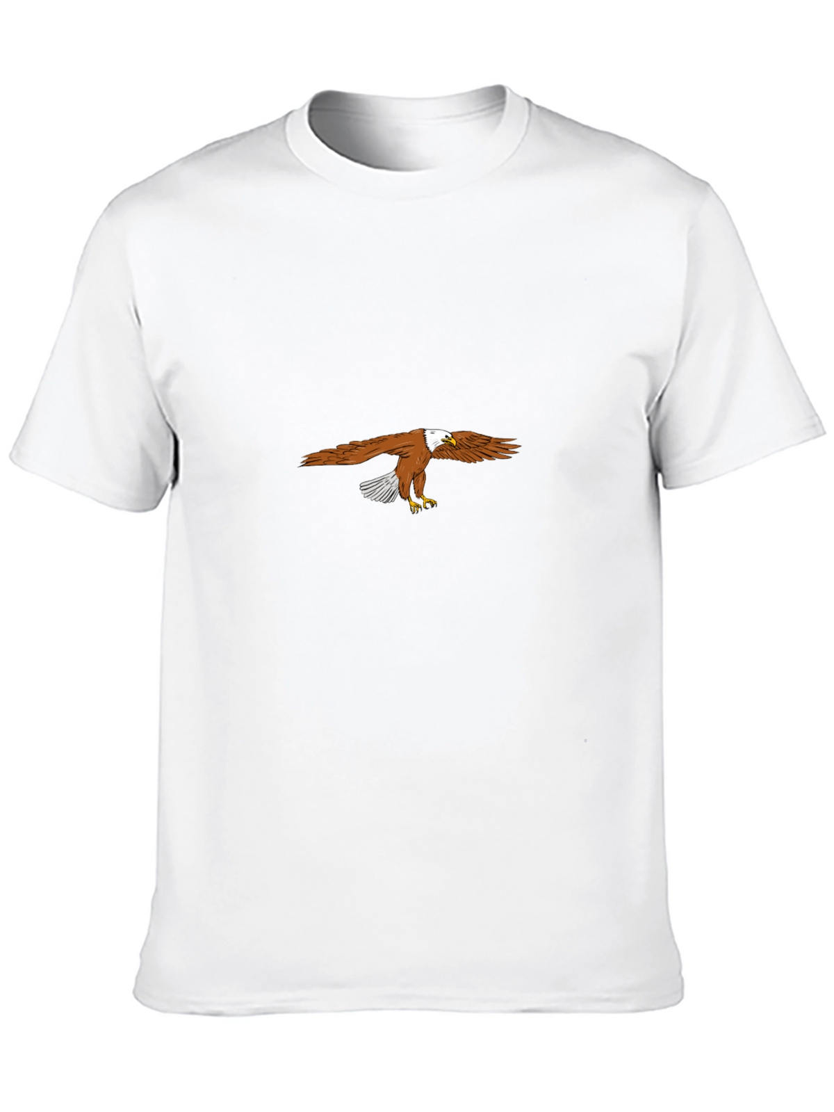 Eagle Graphic Black T-Shirt - Mens Casual Wear