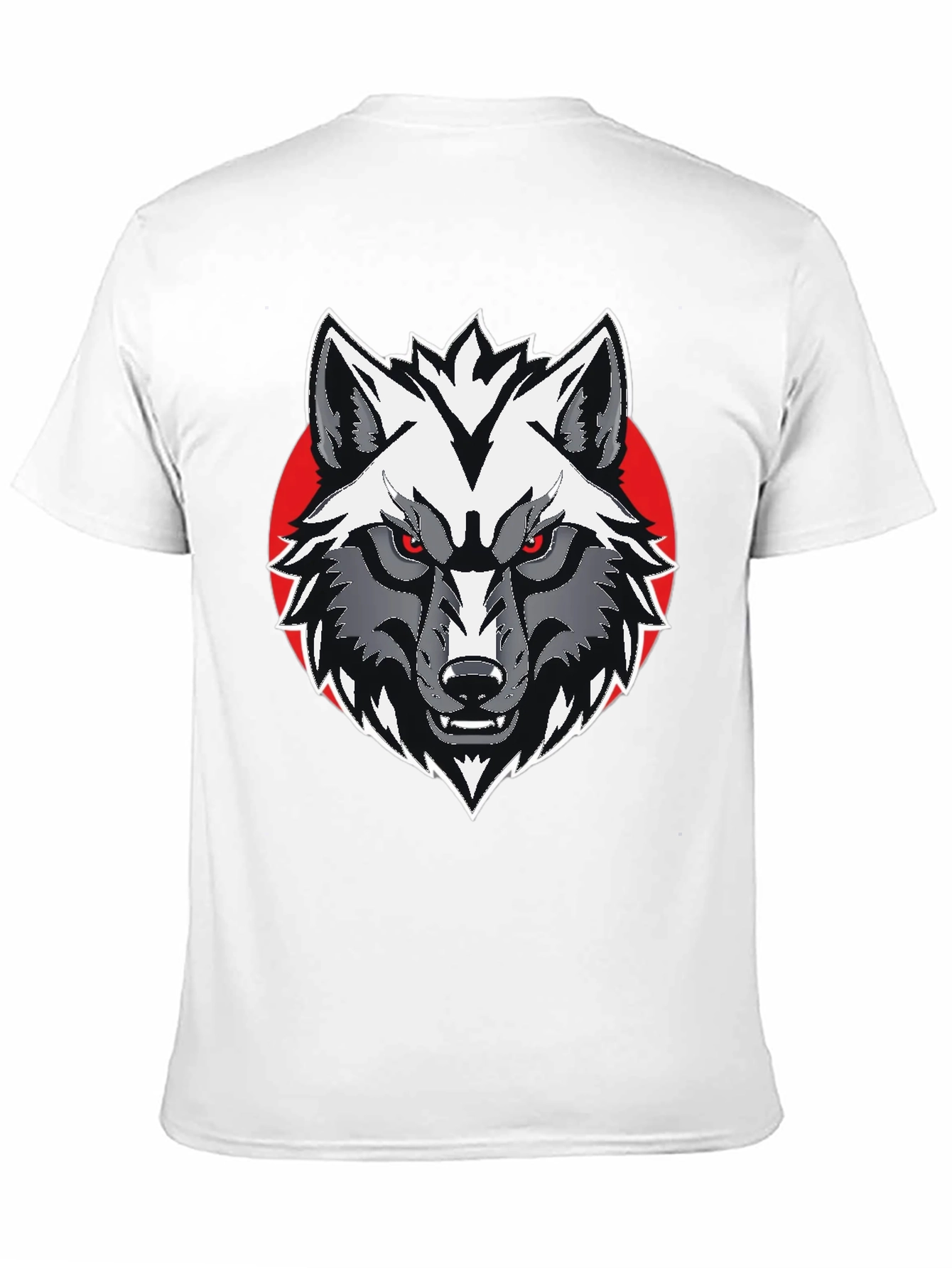 Wolf Graphic Tee - Mens Black T-Shirt