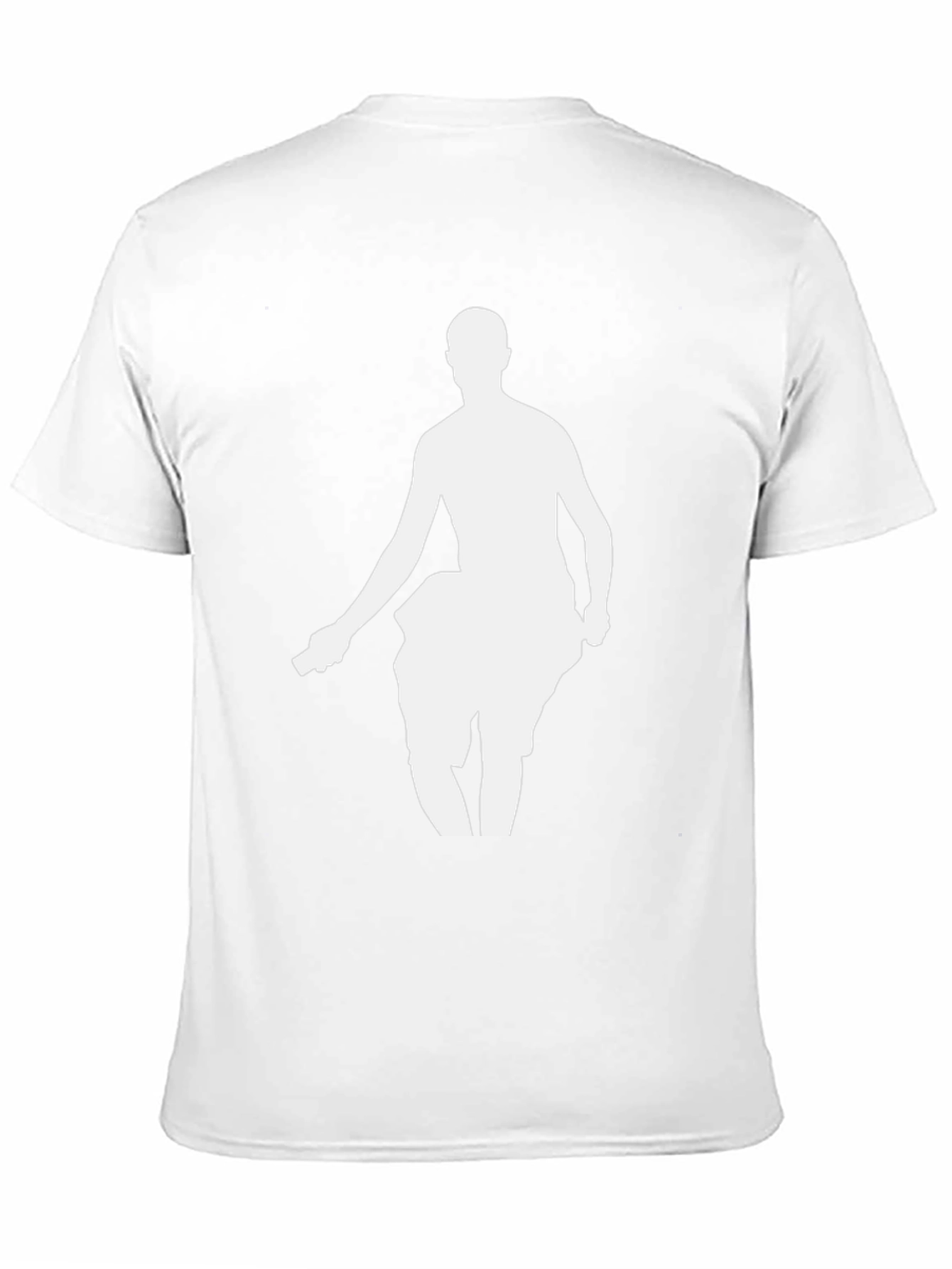 Silhouette Dancer Graphic T-Shirt - Stylish Black Tee