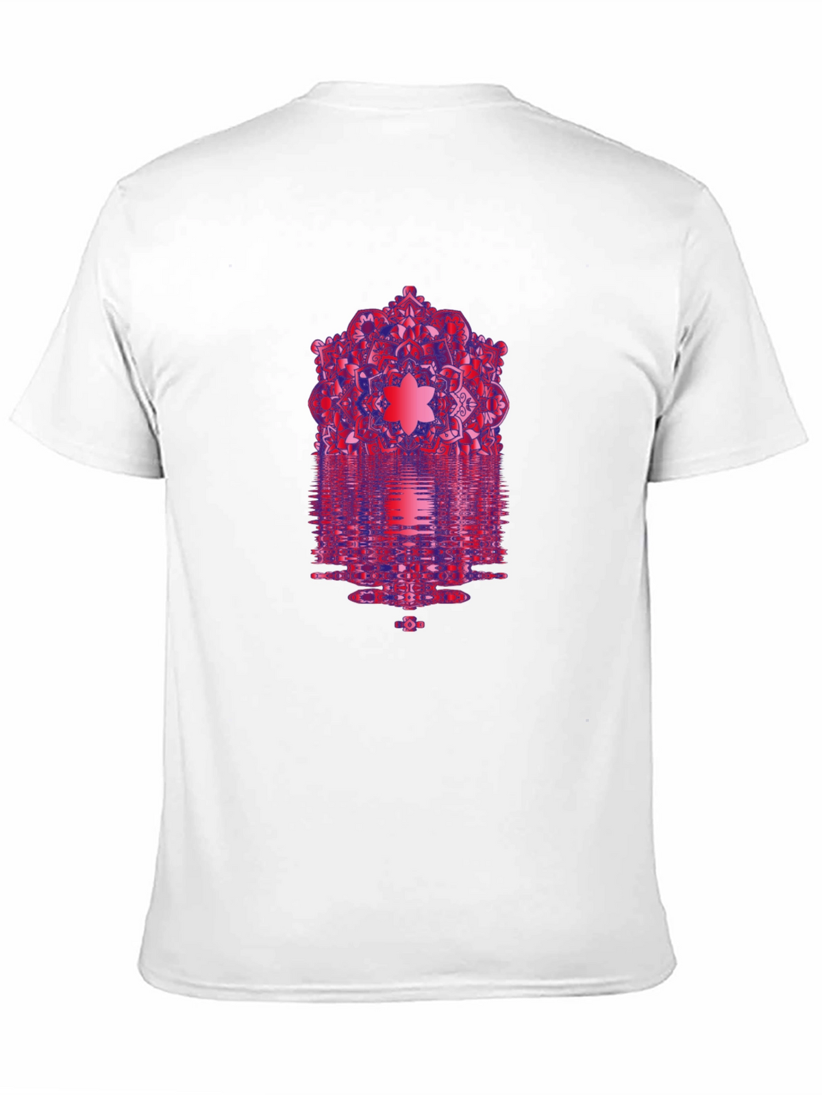 Geometric Mandala Black T-Shirt