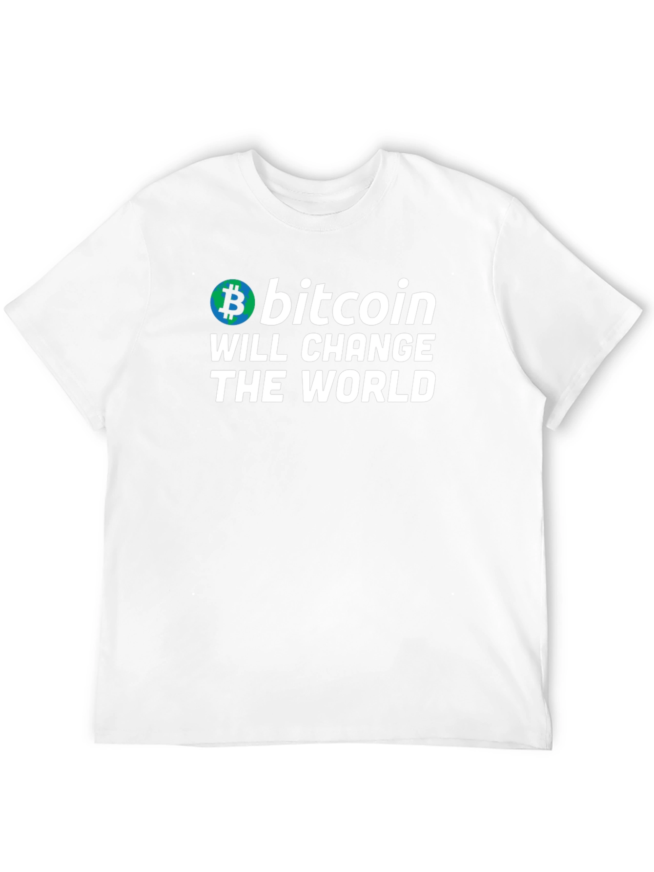 Bitcoin Will Change the World Black T-Shirt