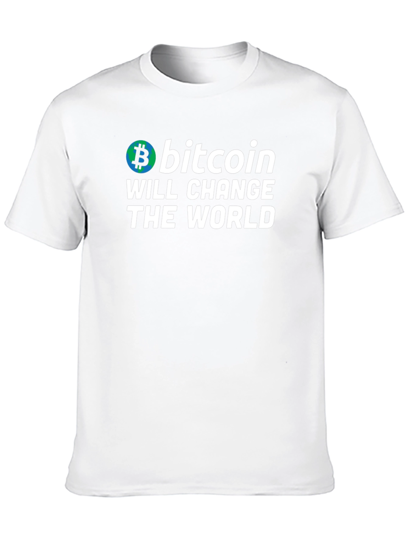 Bitcoin Will Change the World Black T-Shirt