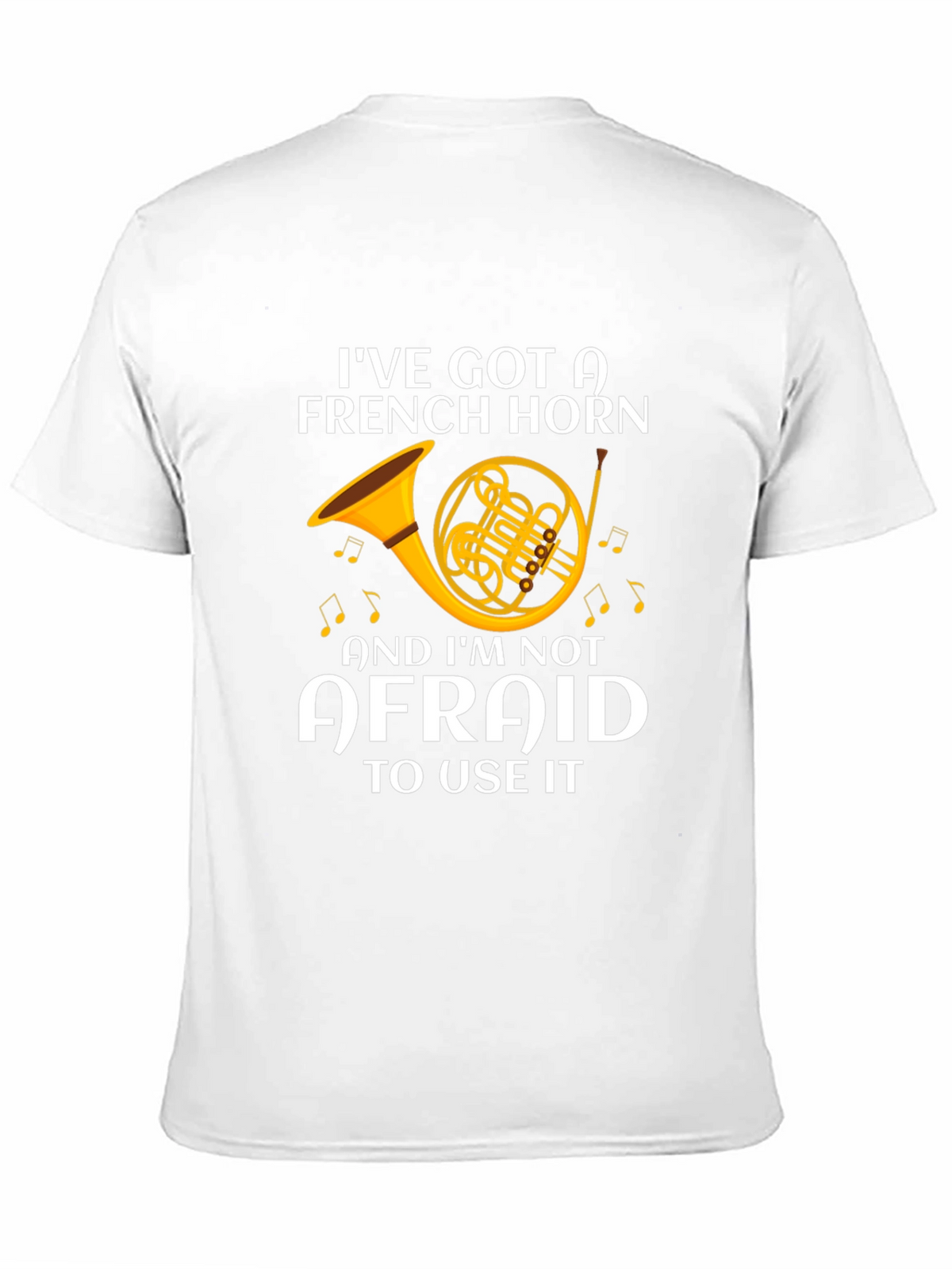 French Horn T-Shirt - Musician Gift
