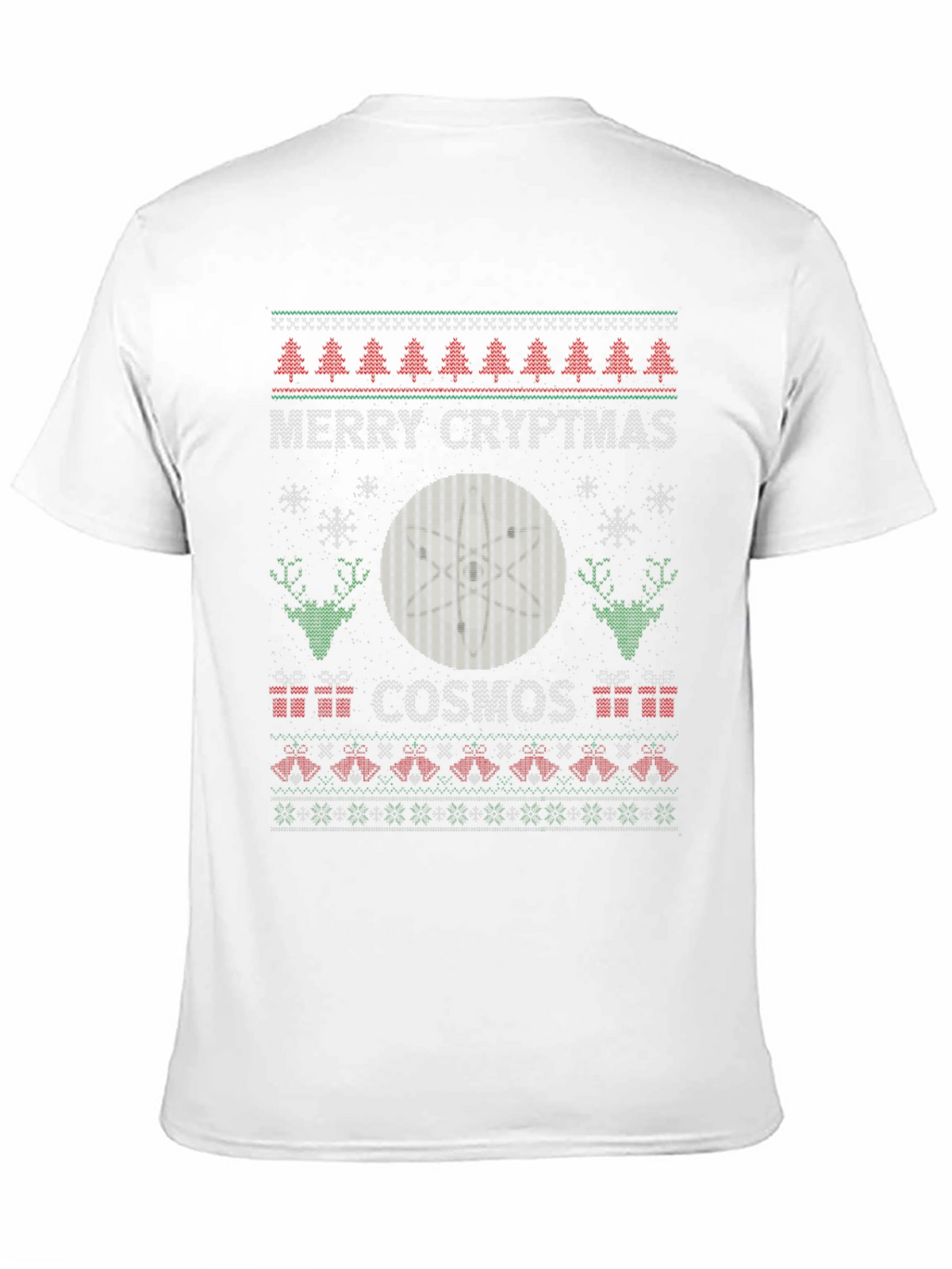 Merry Cryptmas Cosmos Ugly Christmas Sweater T-Shirt