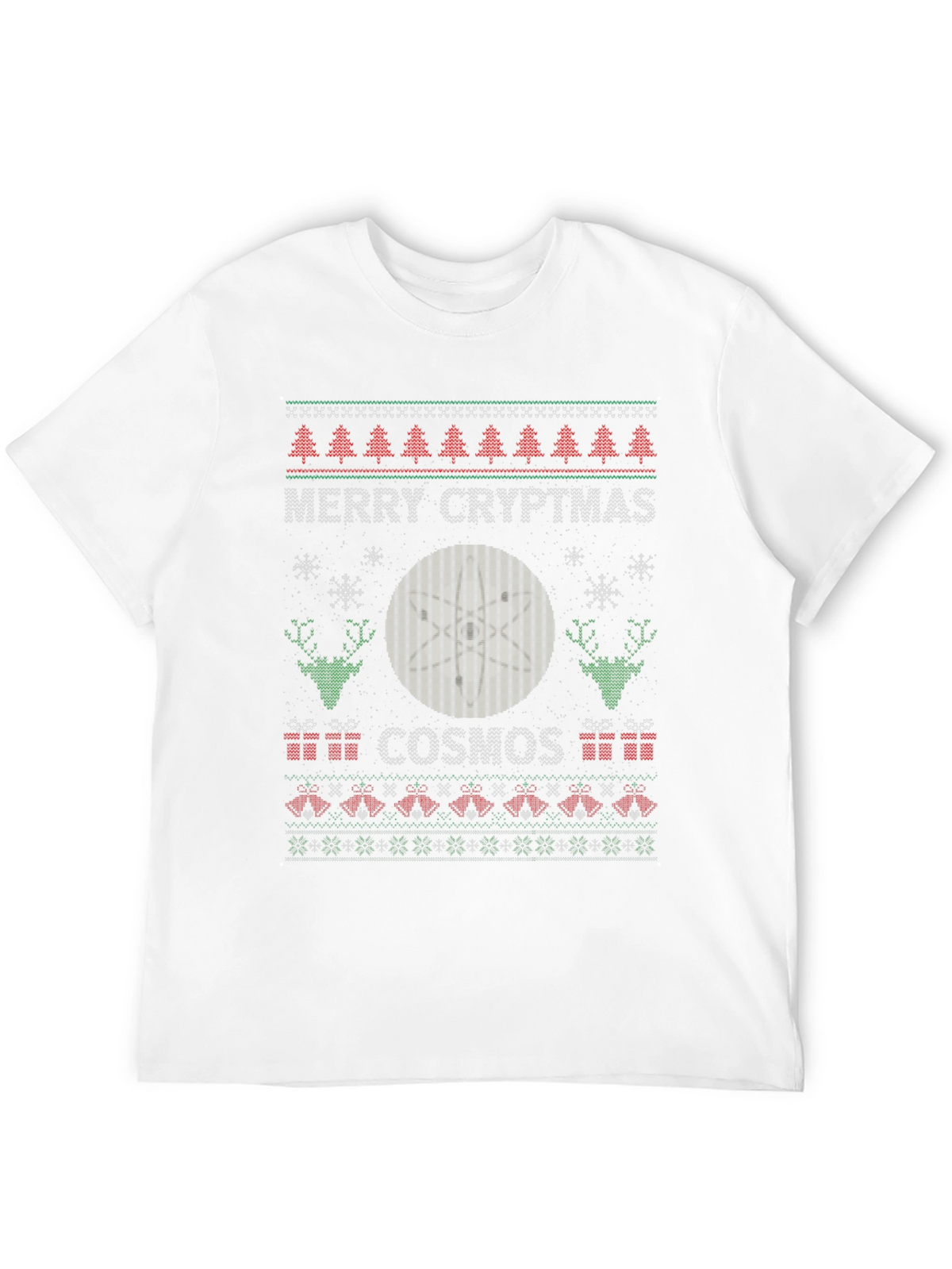 Merry Cryptmas Cosmos Ugly Christmas Sweater T-Shirt