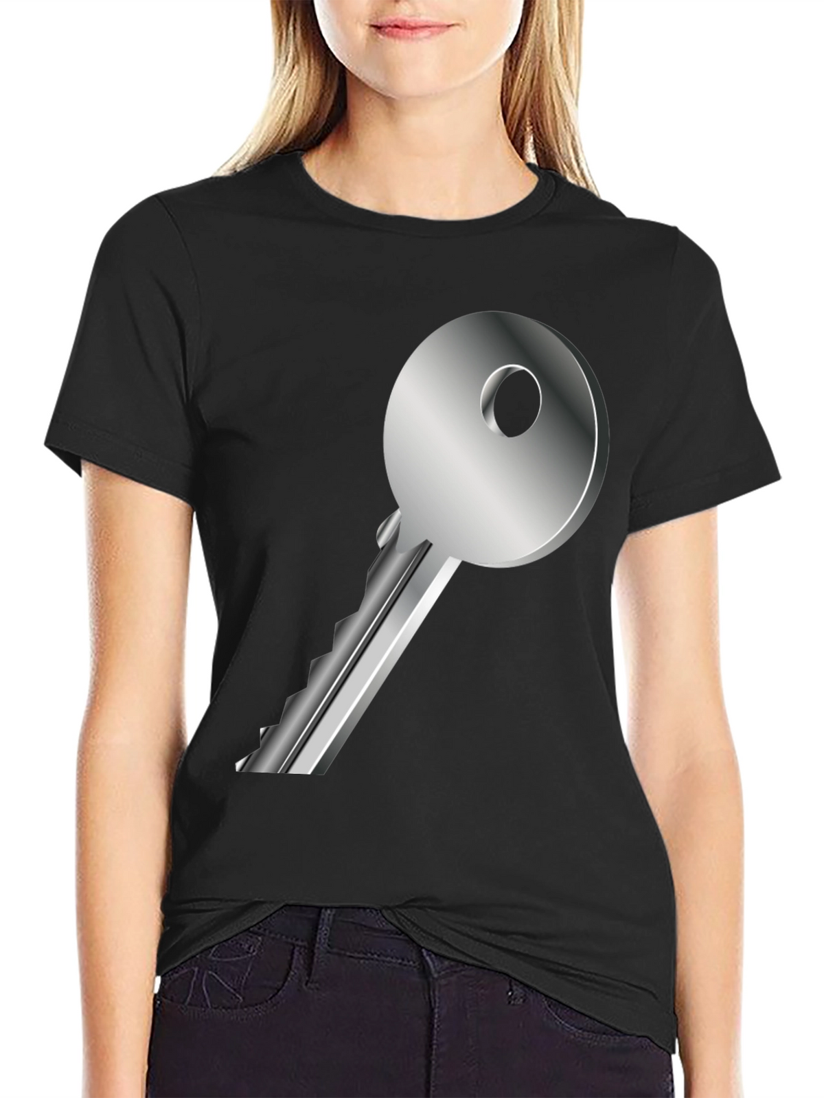Key Graphic Tee - Unlock Your Style