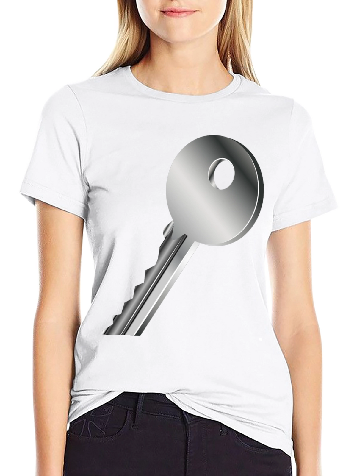 Key Graphic Tee - Unlock Your Style