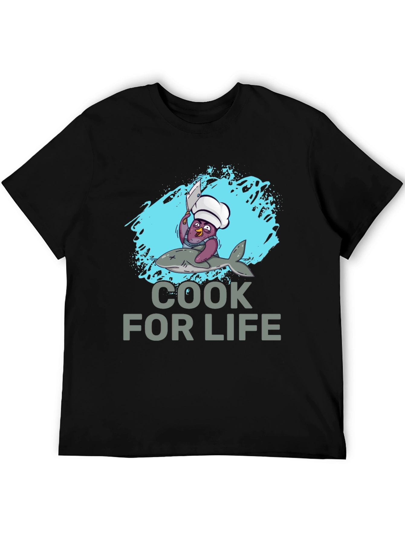 Cook For Life Graphic T-Shirt