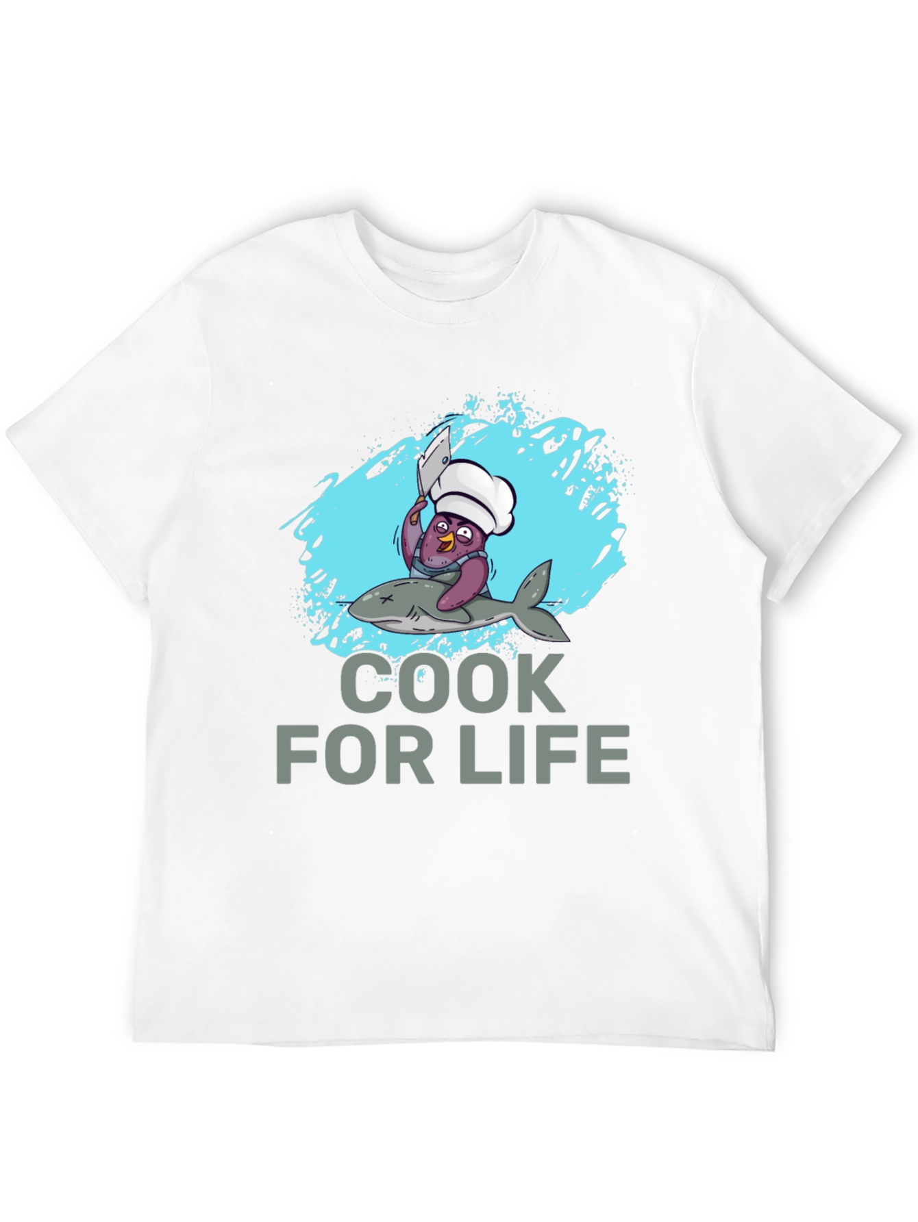 Cook For Life Graphic T-Shirt