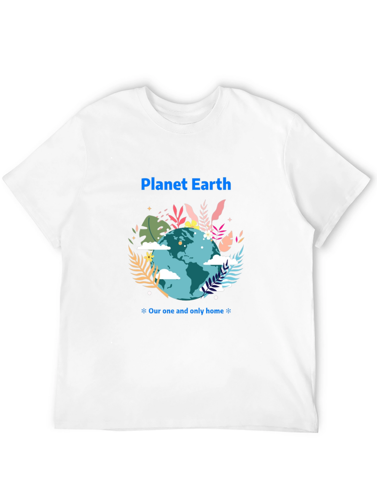 Planet Earth Graphic T-Shirt - Our Home