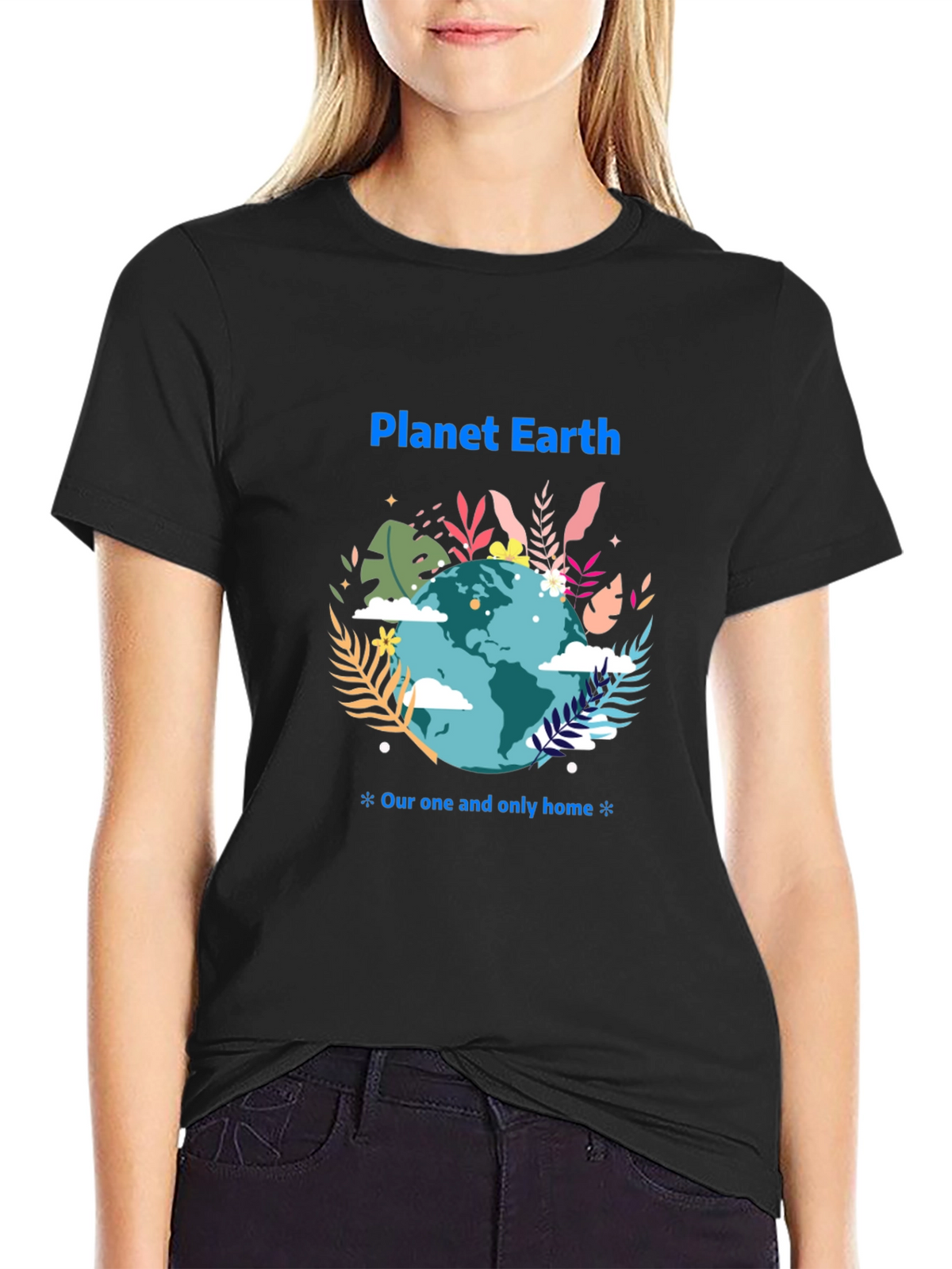 Planet Earth Graphic T-Shirt - Our Home