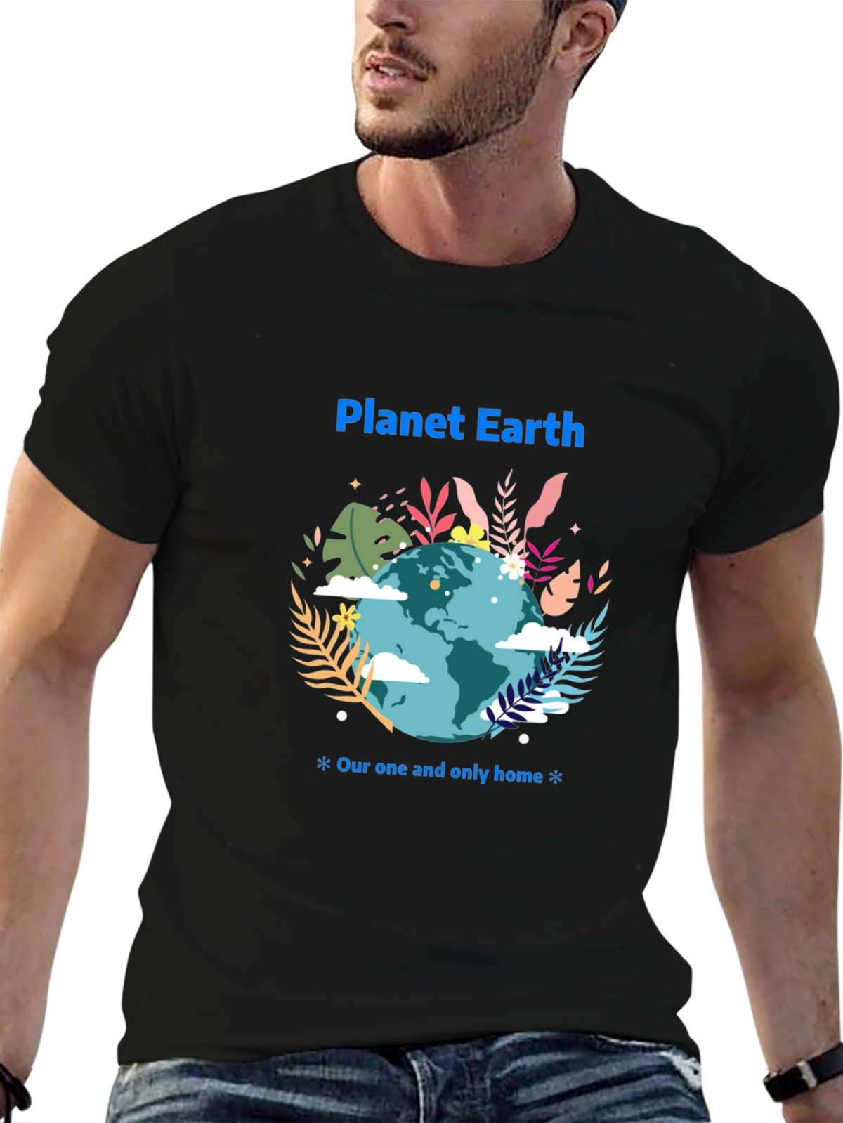 Planet Earth Graphic T-Shirt - Our Home