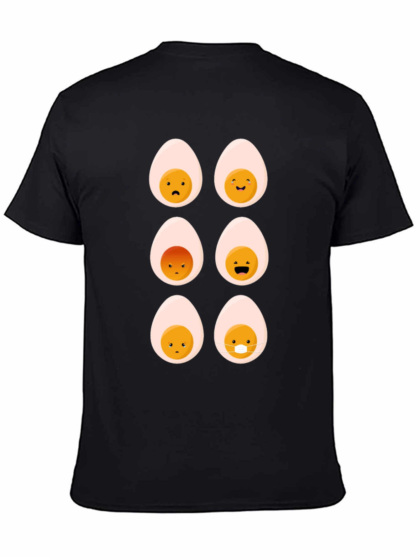 Egg-cellent Mood T-Shirt - Unique Emoji Graphic Tee
