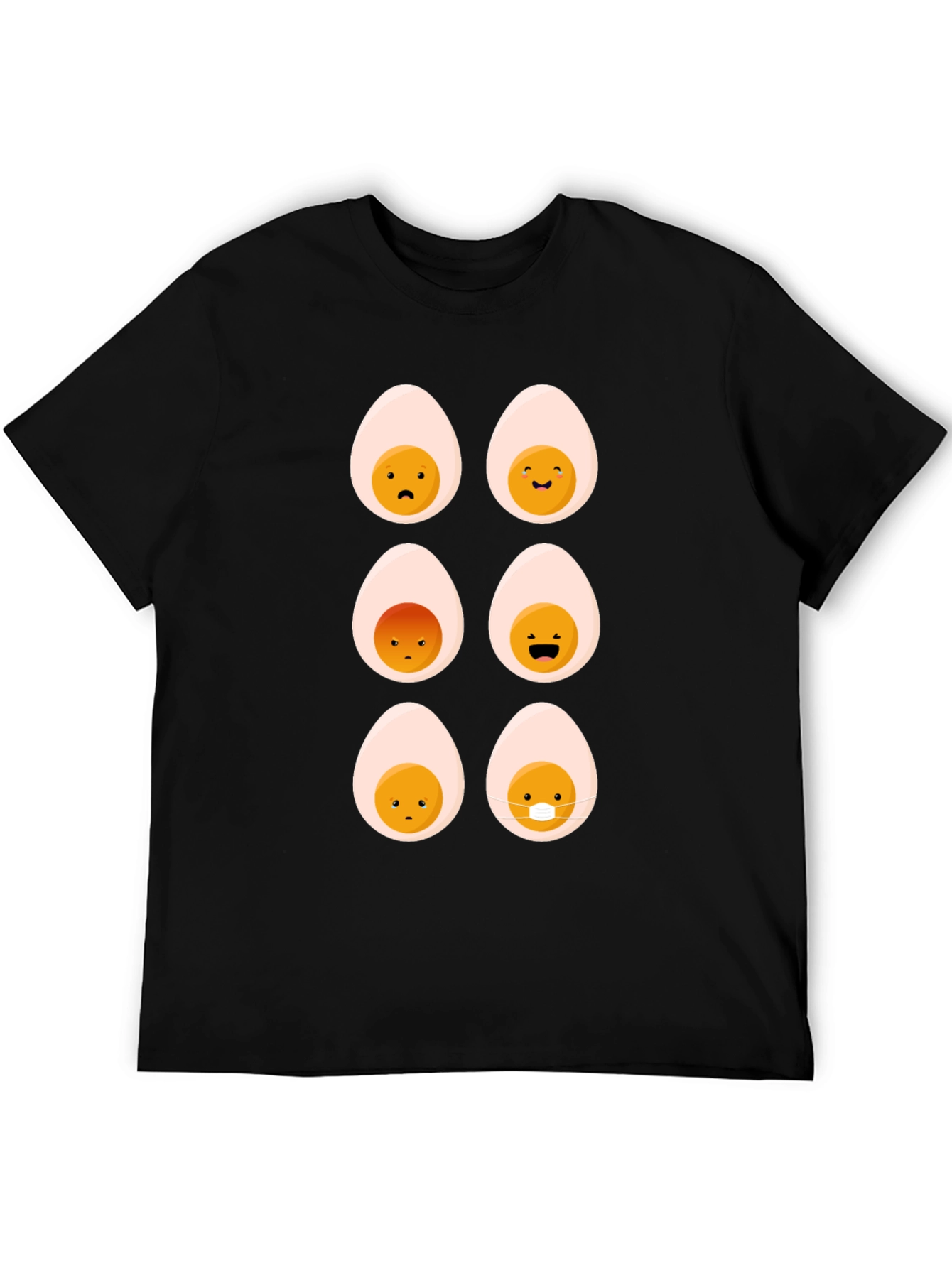 Egg-cellent Mood T-Shirt - Unique Emoji Graphic Tee