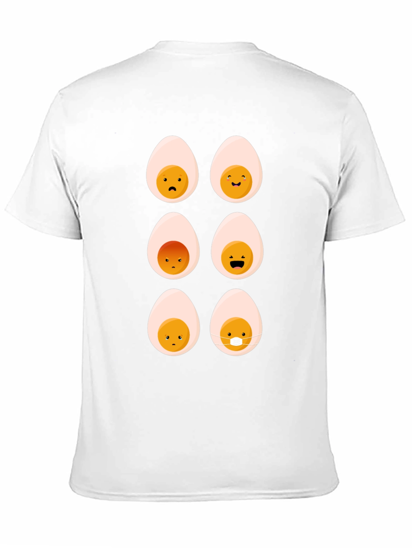 Egg-cellent Mood T-Shirt - Unique Emoji Graphic Tee