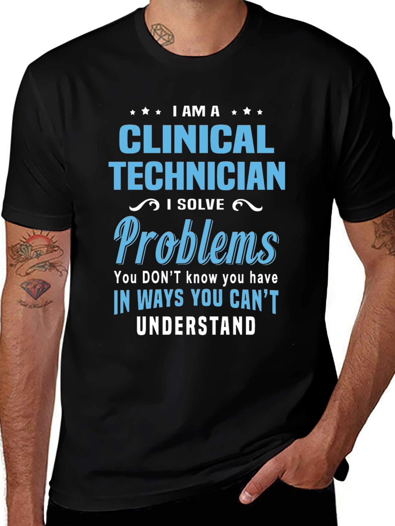 Clinical Technician T-Shirt - Problem Solver Gift