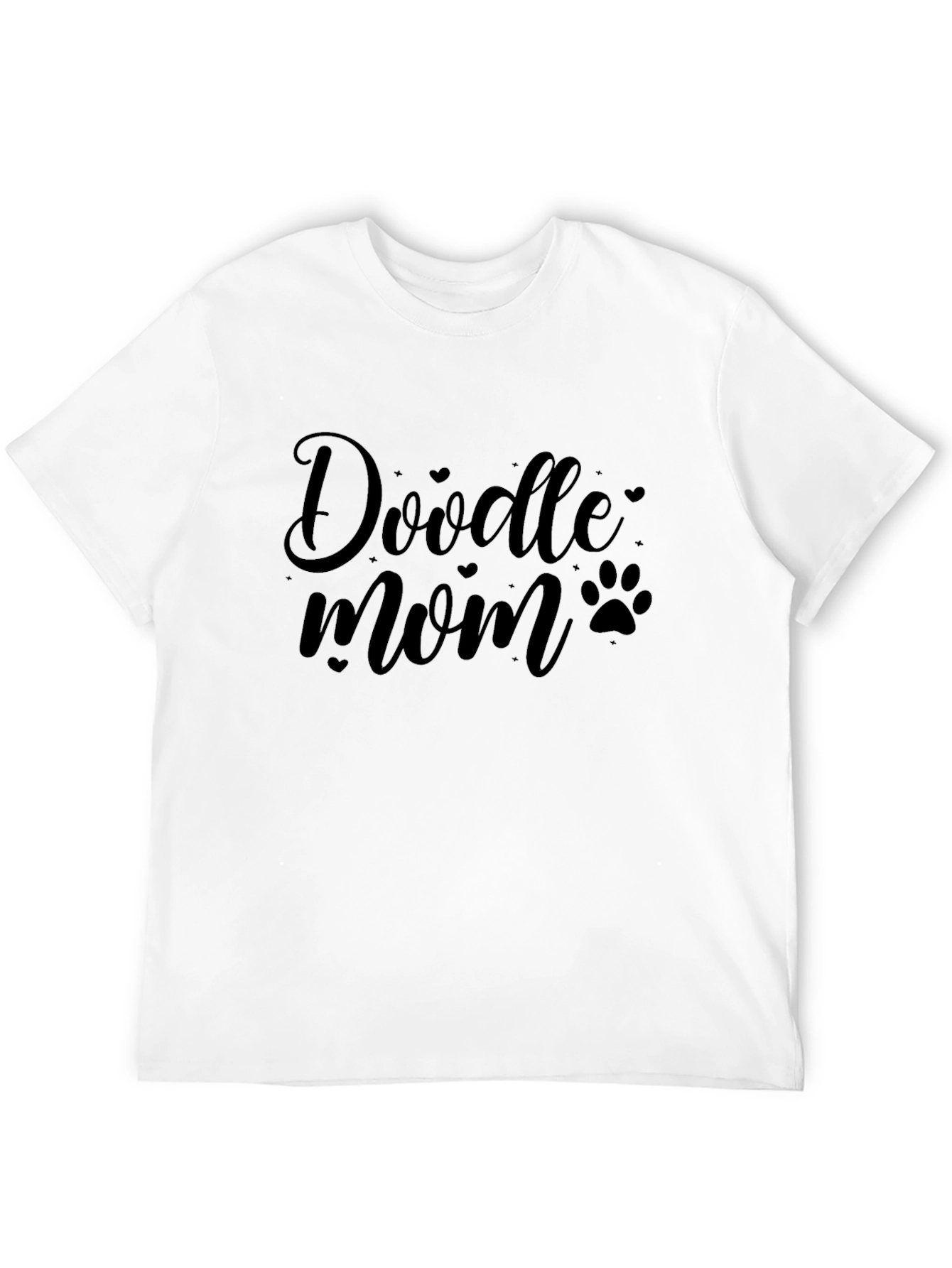Doodle Mom Black T-Shirt