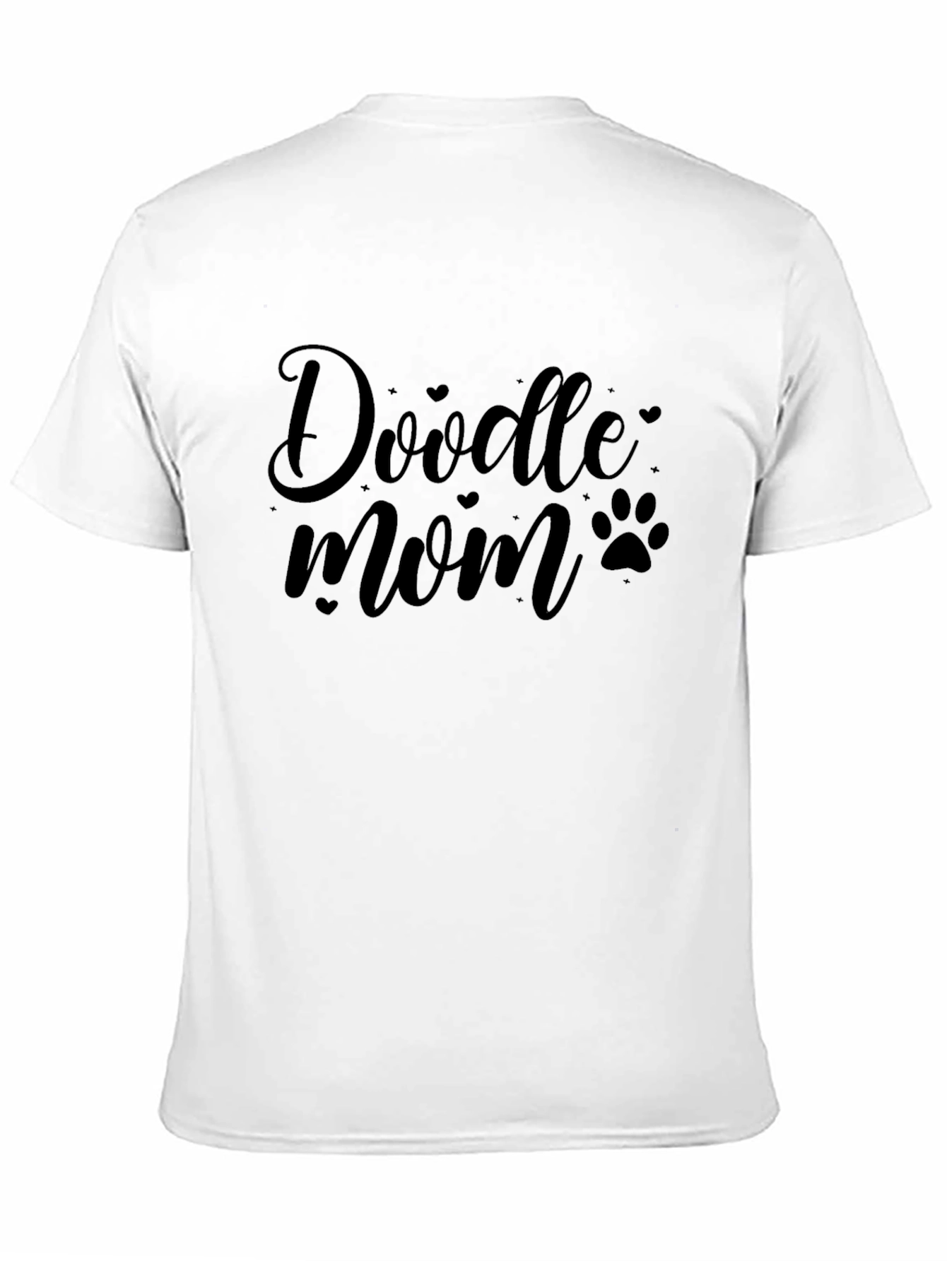 Doodle Mom Black T-Shirt
