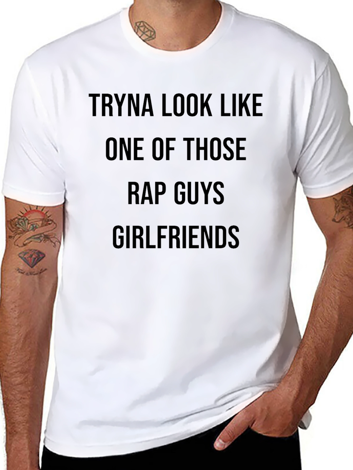 Tryna Look Like One of Those Rap Guys T-Shirt