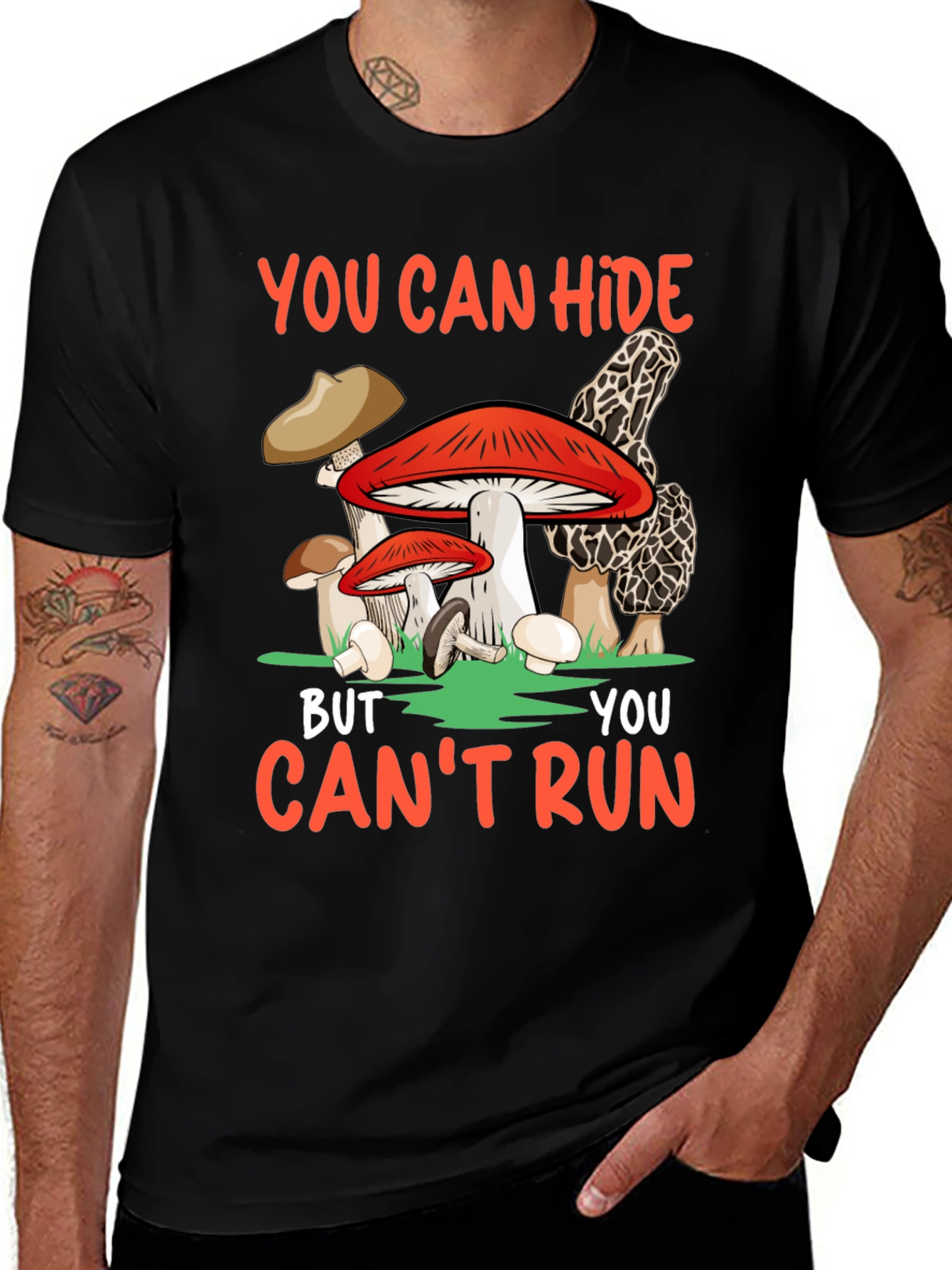Mushroom Hide and Seek T-Shirt