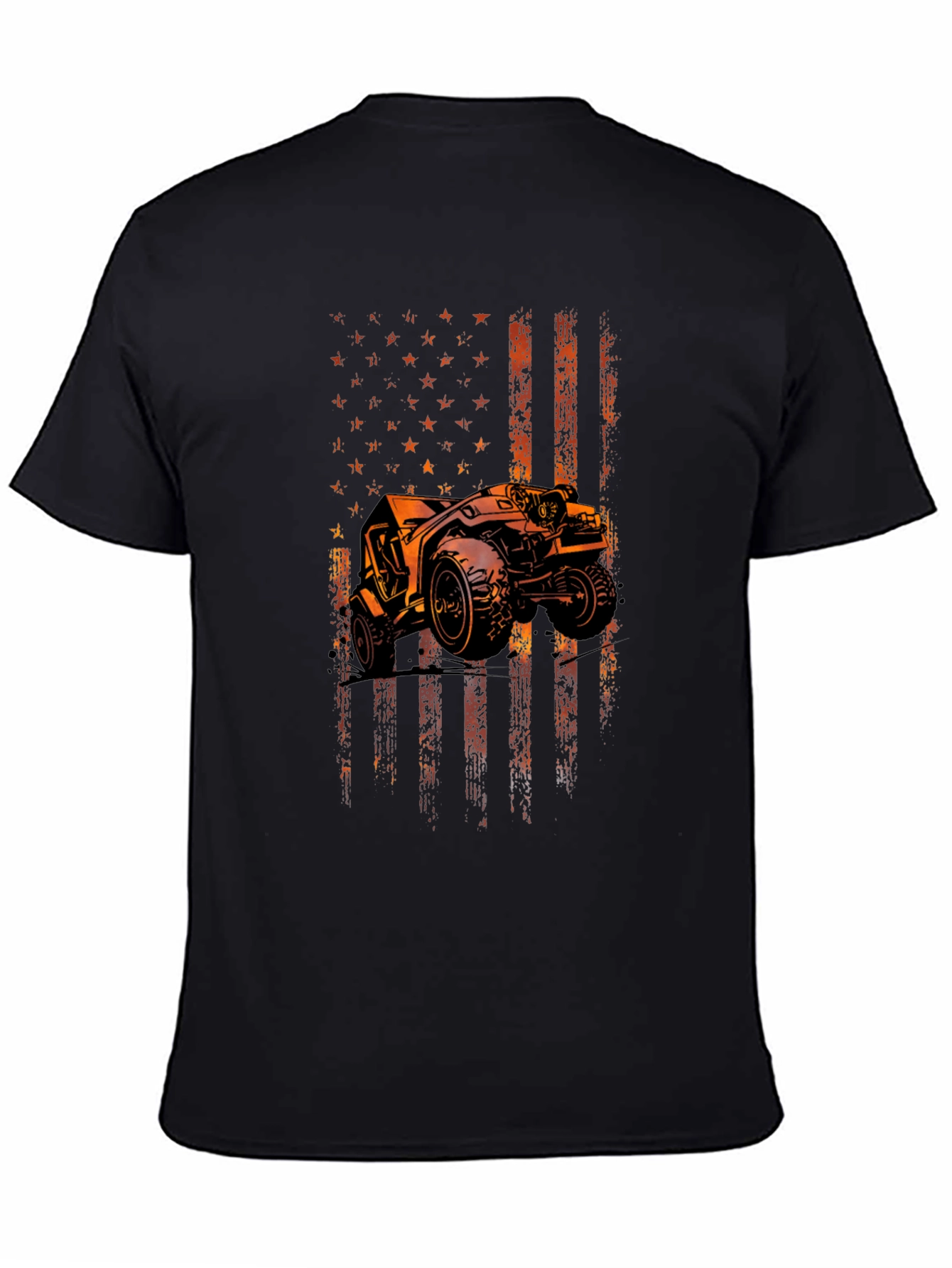 American Flag Off-Road Vehicle Graphic Tee