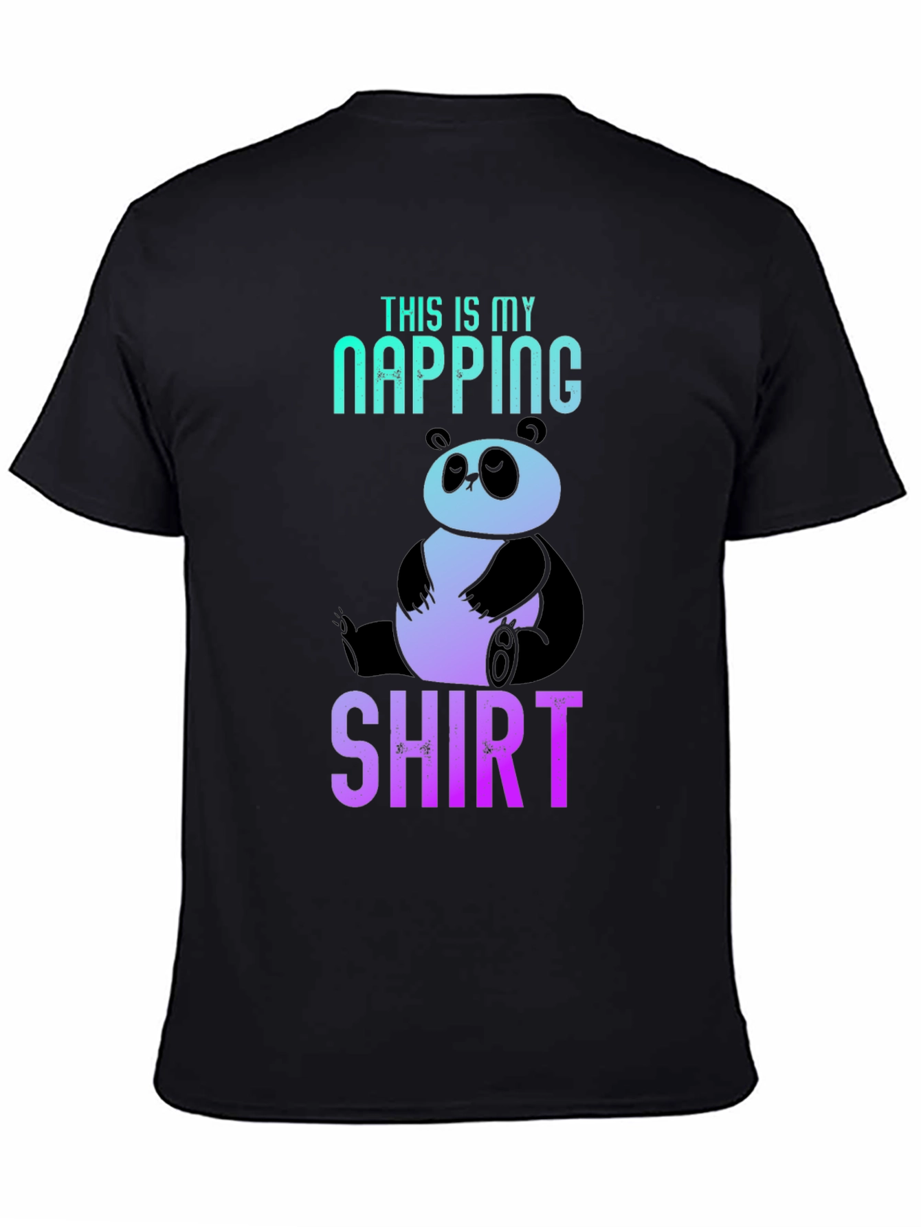 Napping Panda T-Shirt - Funny Sleep Shirt