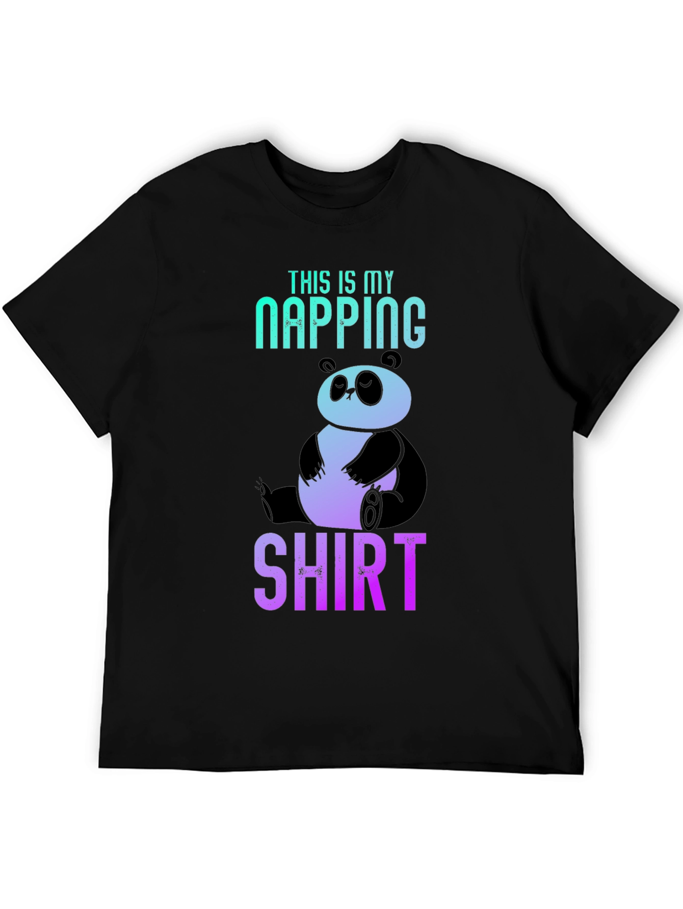 Napping Panda T-Shirt - Funny Sleep Shirt