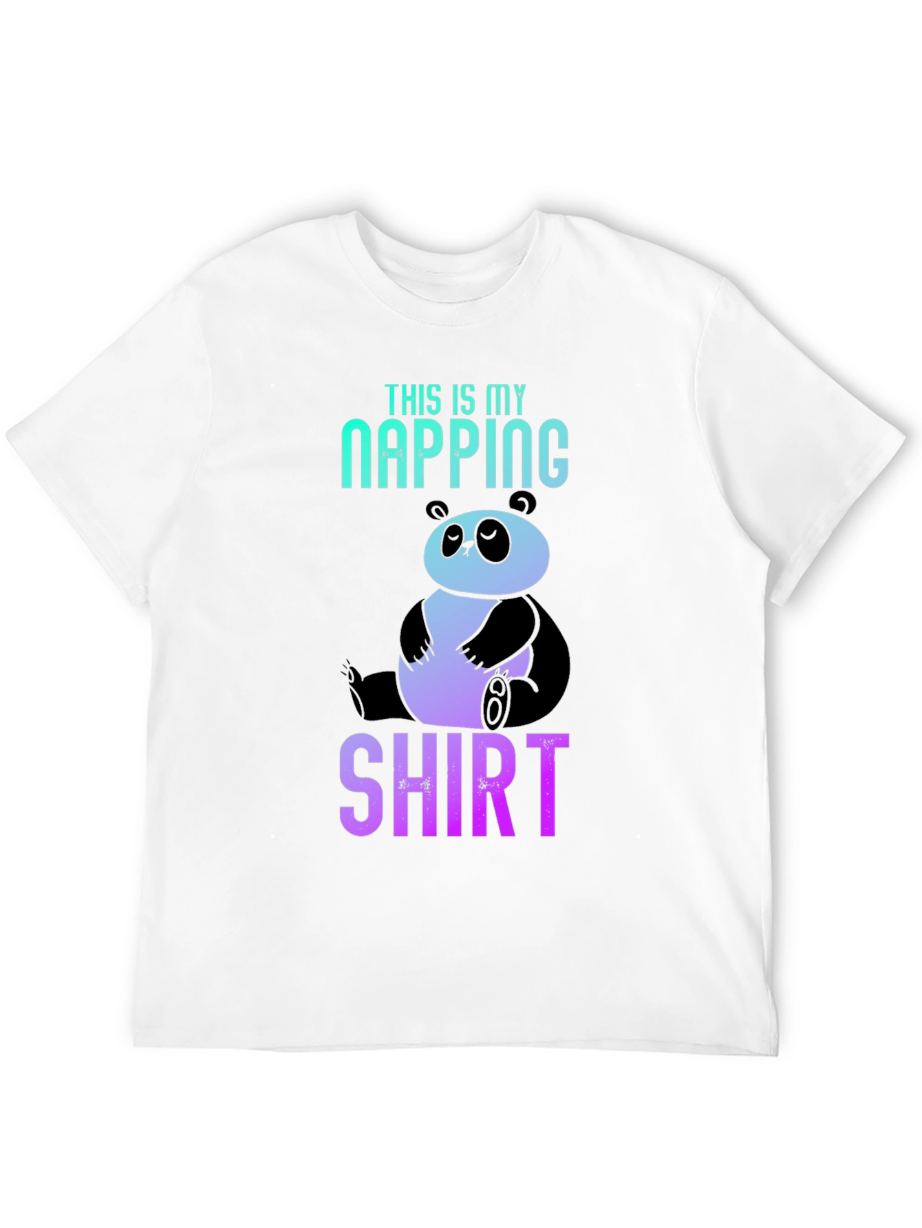 Napping Panda T-Shirt - Funny Sleep Shirt