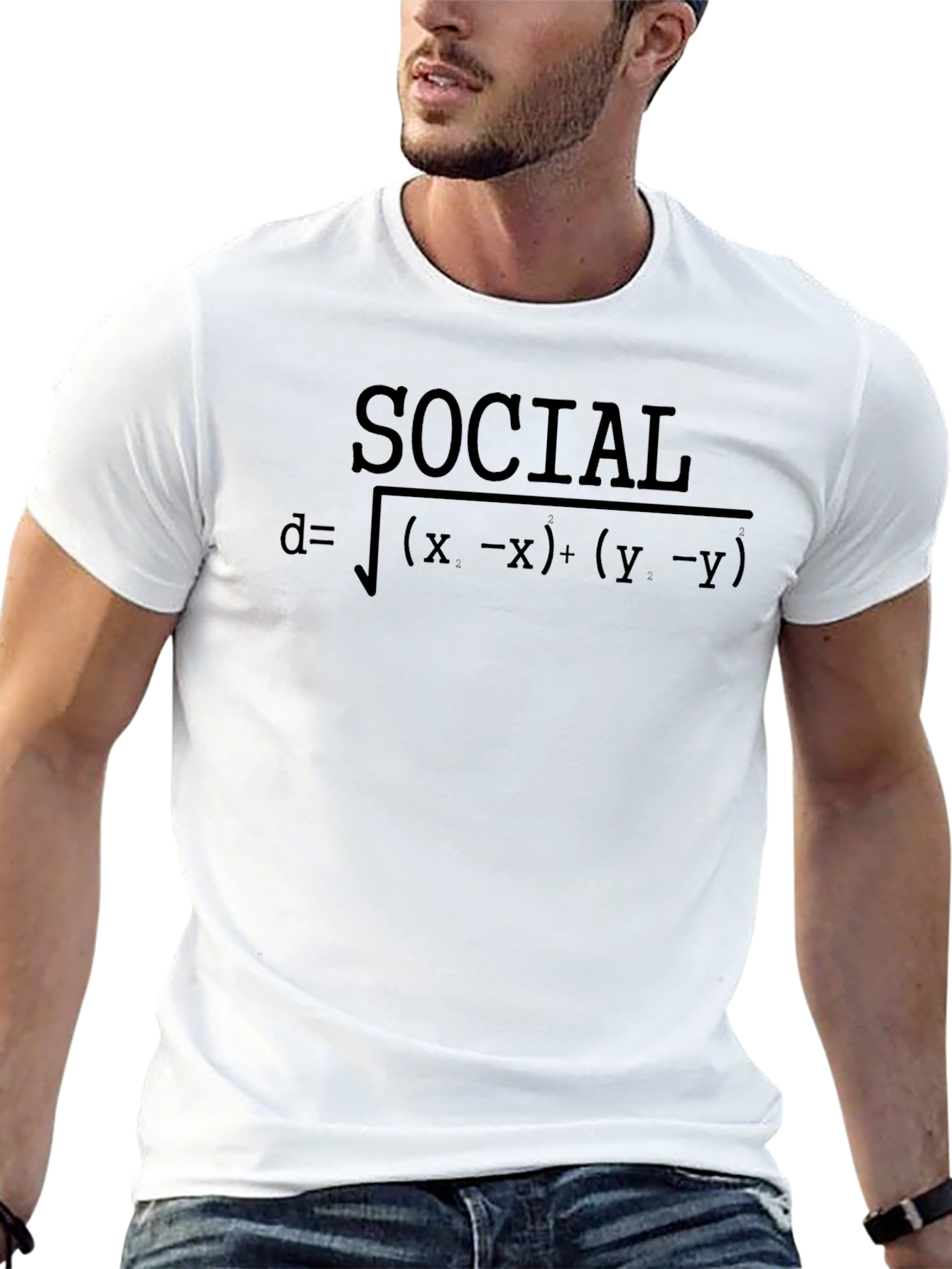 Social Distance Formula Tee