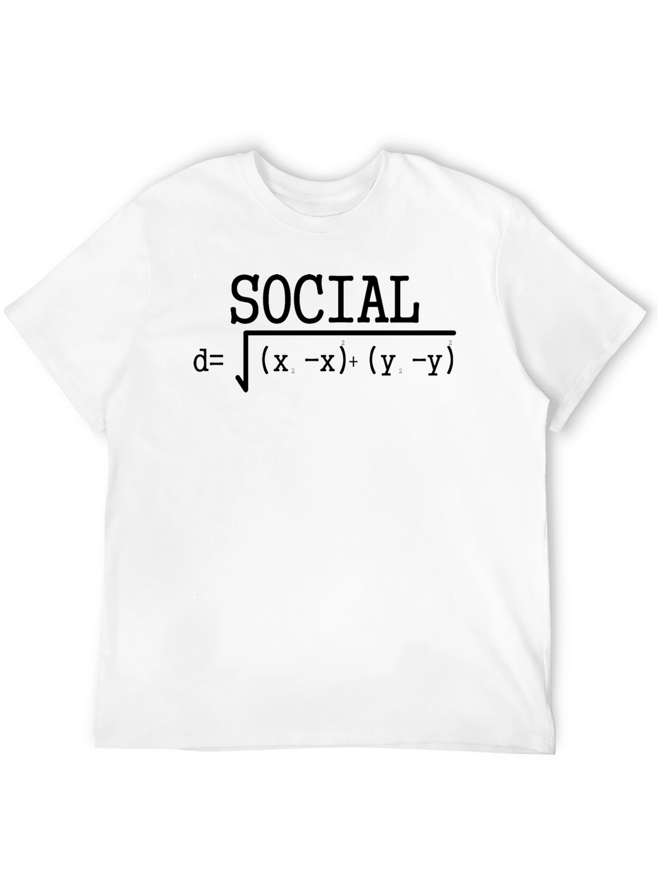 Social Distance Formula Tee