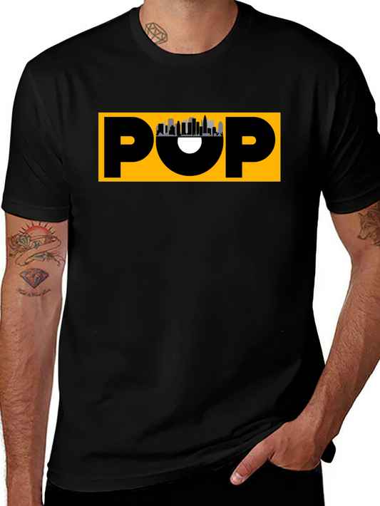 Cityscape POP Graphic T-Shirt - Modern Style