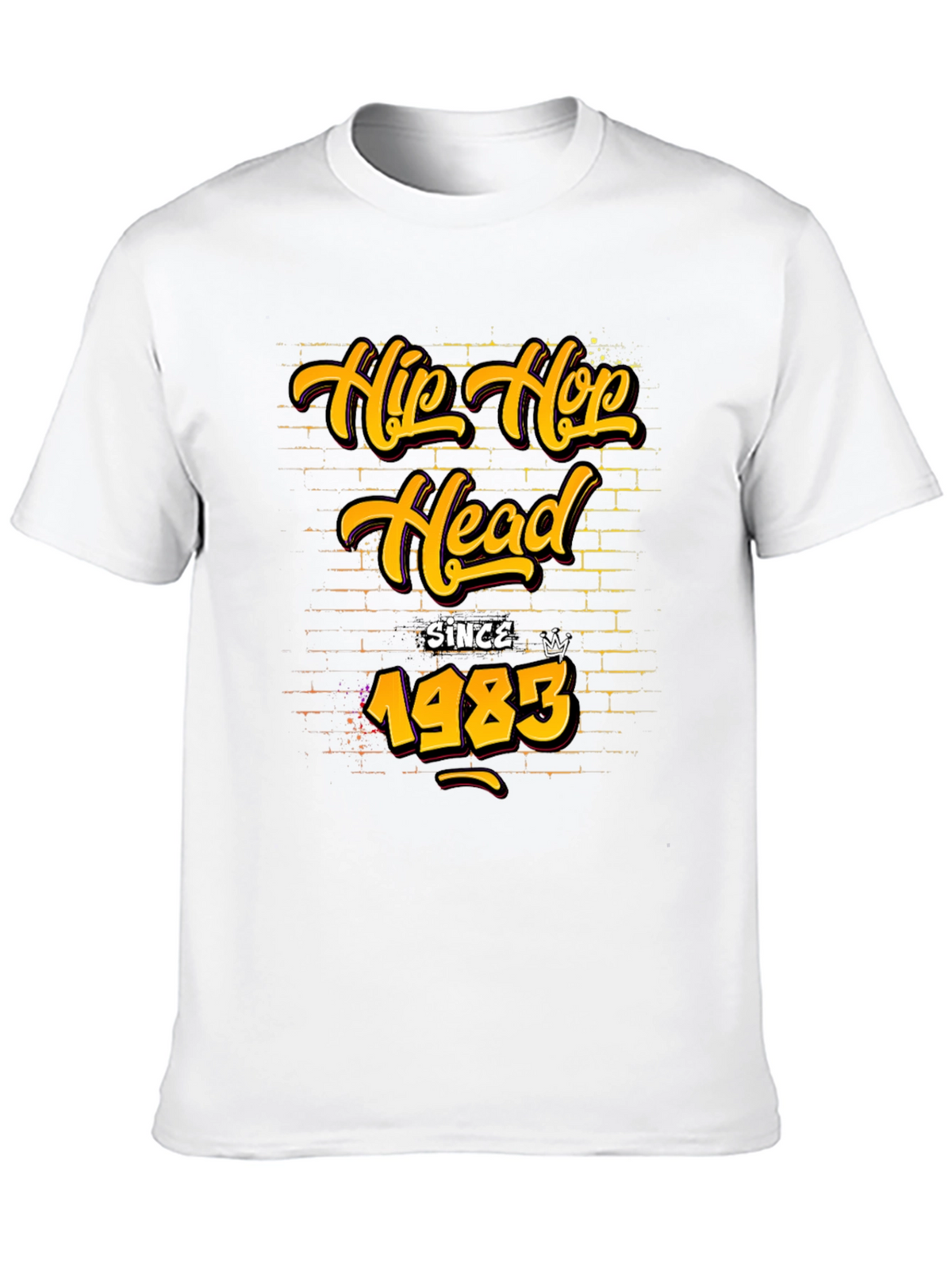 Hip Hop Head Since 1983 Graphic T-Shirt