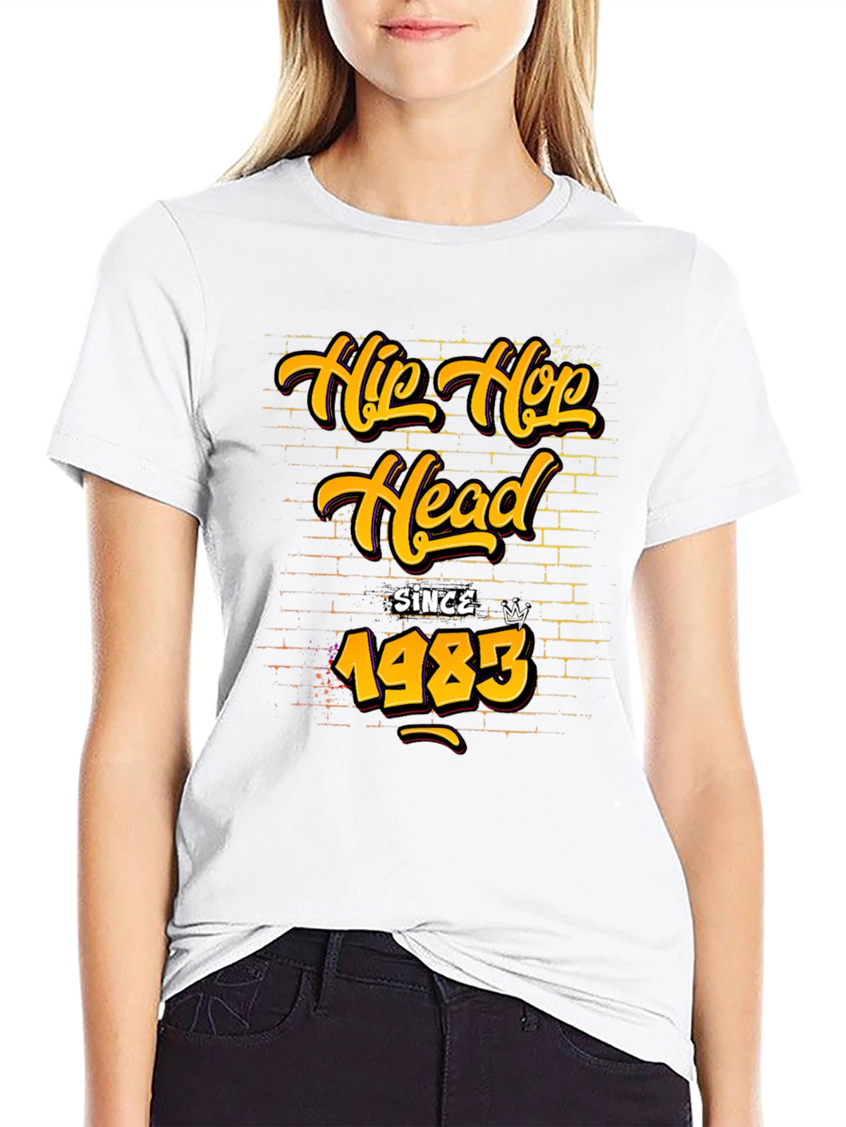 Hip Hop Head Since 1983 Graphic T-Shirt