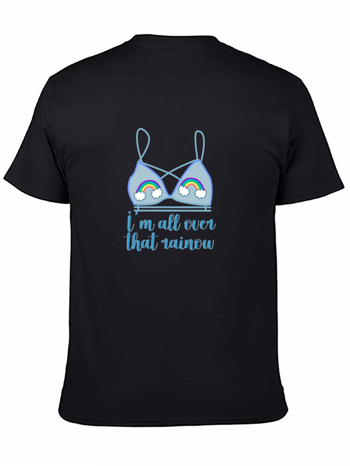 Rainbow Bra Graphic T-Shirt