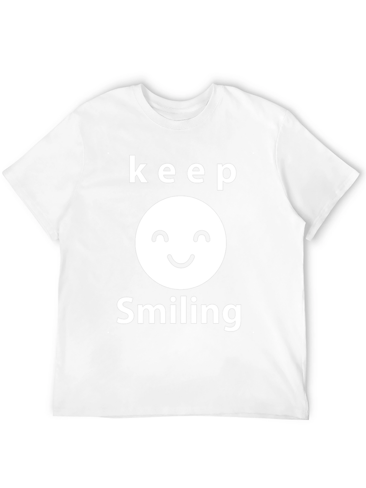 Keep Smiling Graphic T-Shirt - Positive Vibes
