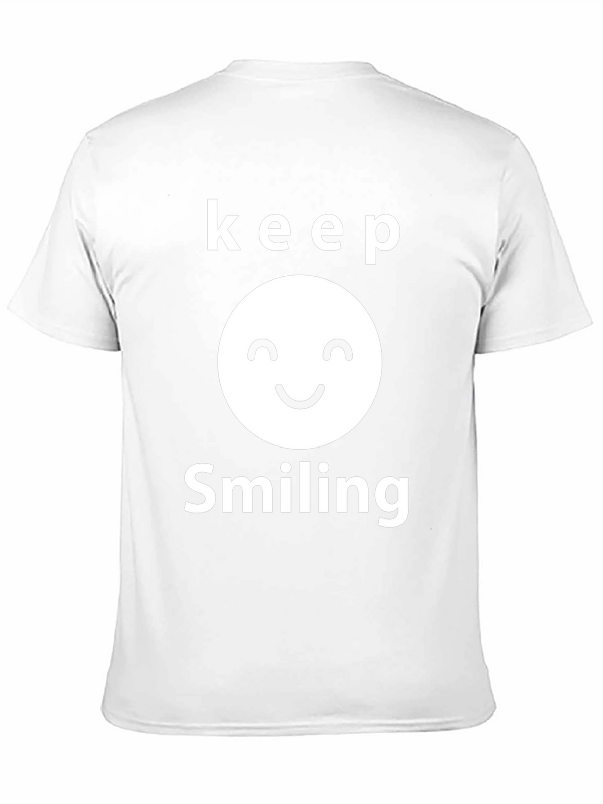 Keep Smiling Graphic T-Shirt - Positive Vibes