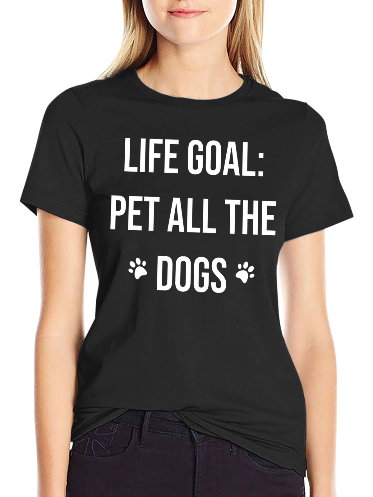 Life Goal Pet All The Dogs Graphic Tee