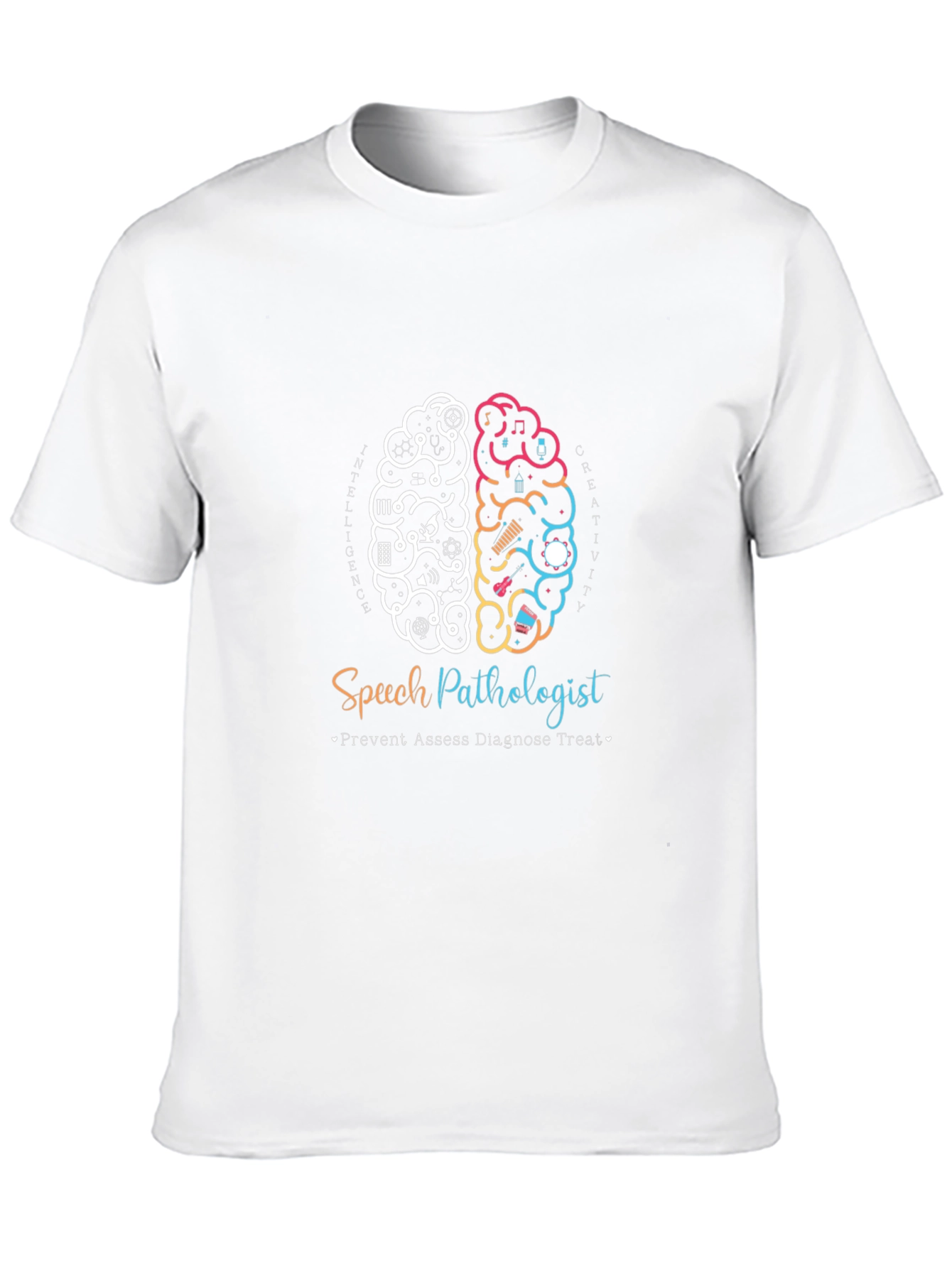 Speech Pathologist Brain T-Shirt