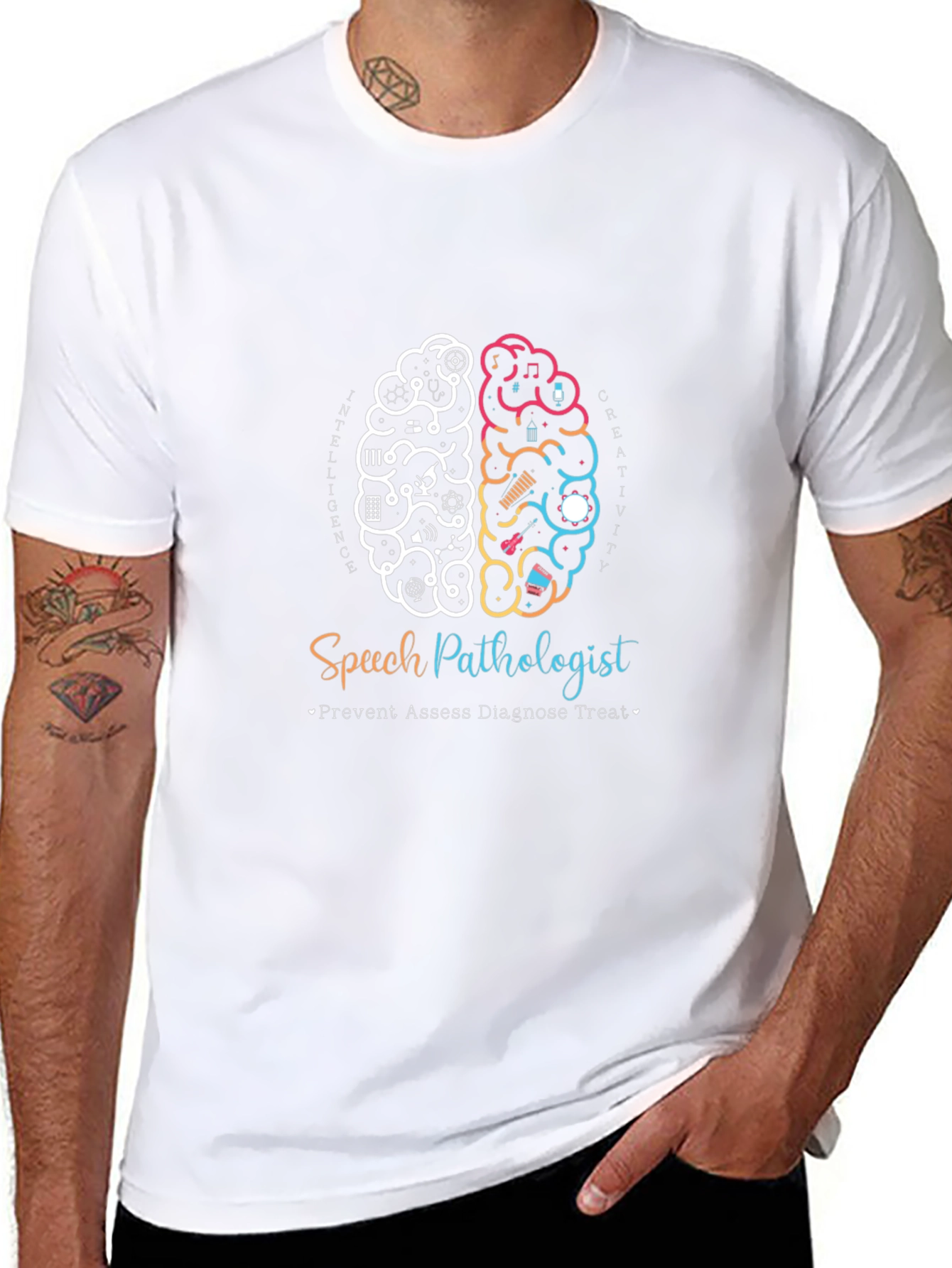 Speech Pathologist Brain T-Shirt