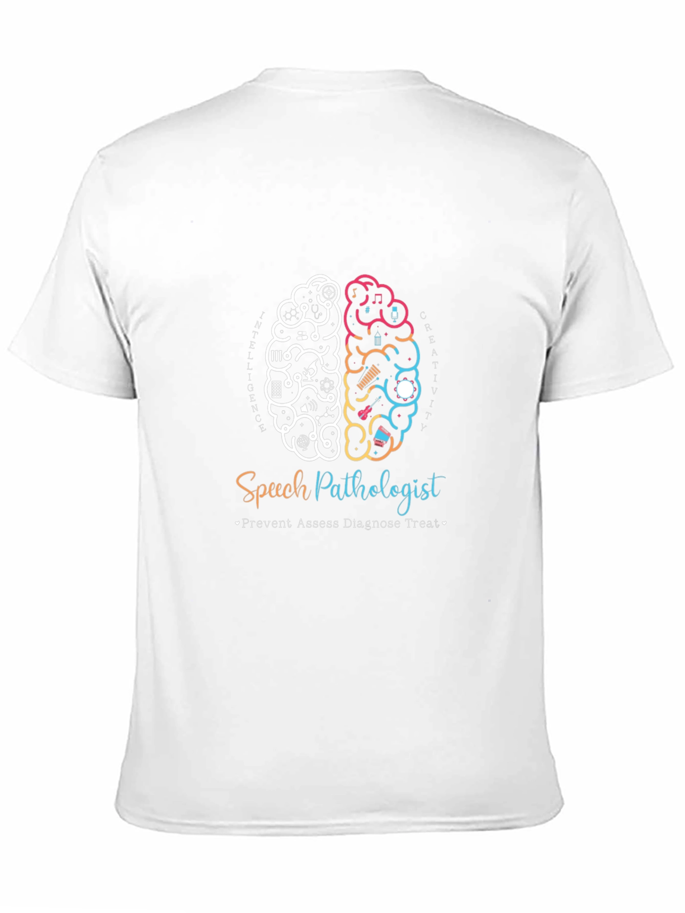 Speech Pathologist Brain T-Shirt