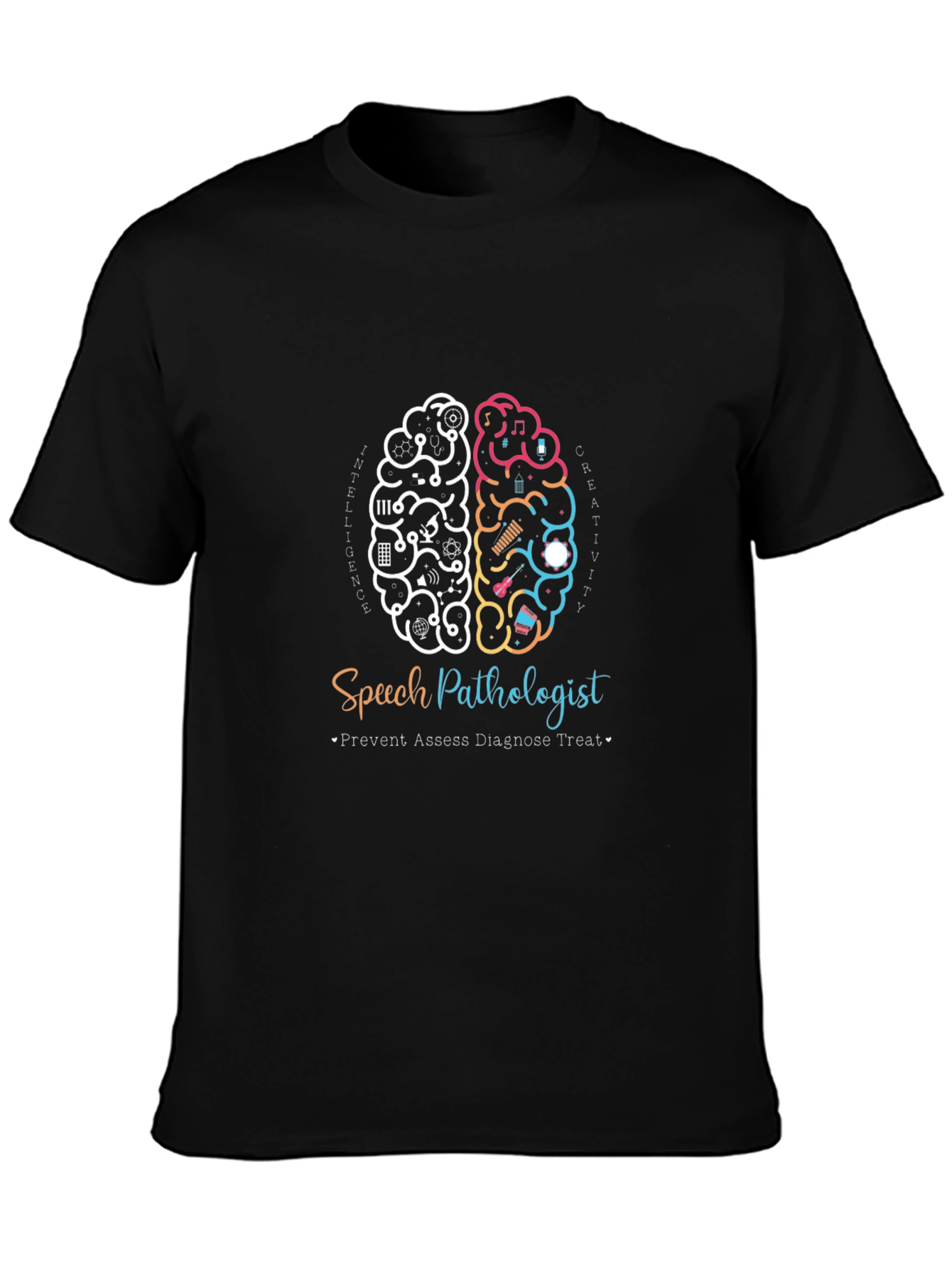Speech Pathologist Brain T-Shirt