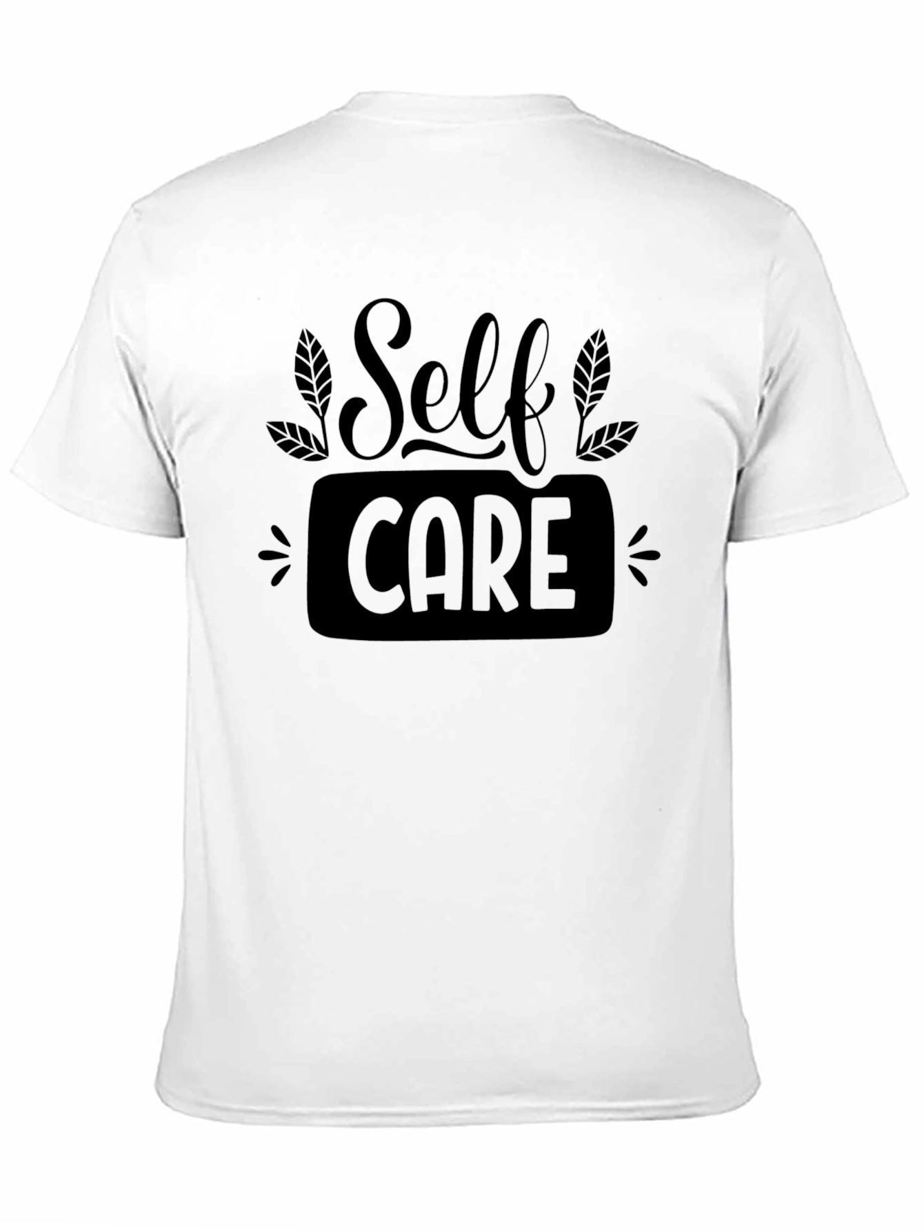 Self Care Black T-Shirt - Stylish Comfort