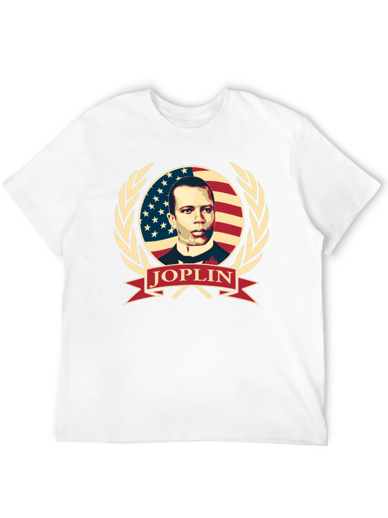 Scott Joplin Tribute T-Shirt - Ragtime Composer Tee
