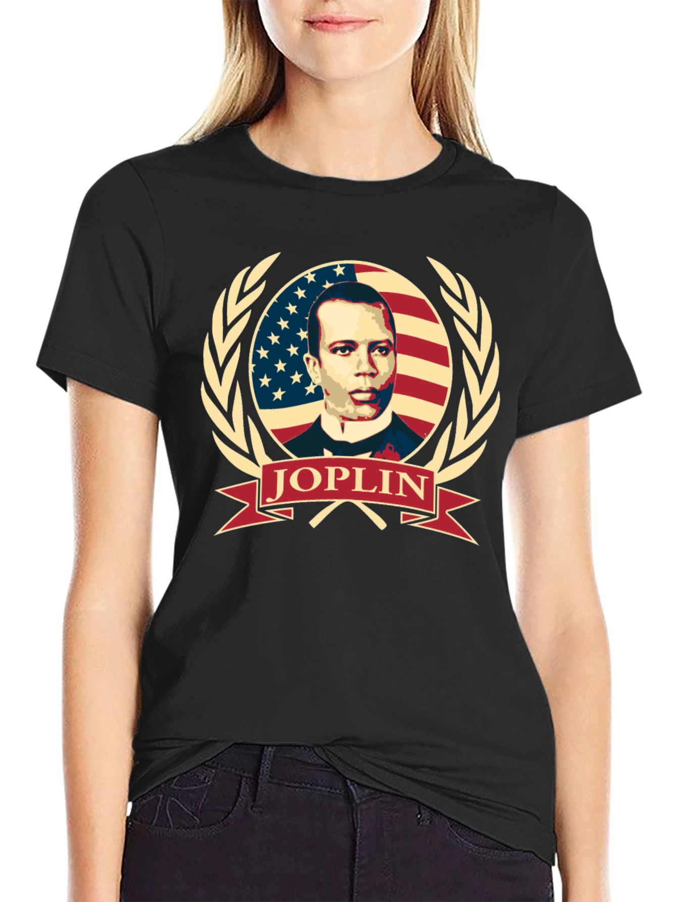Scott Joplin Tribute T-Shirt - Ragtime Composer Tee