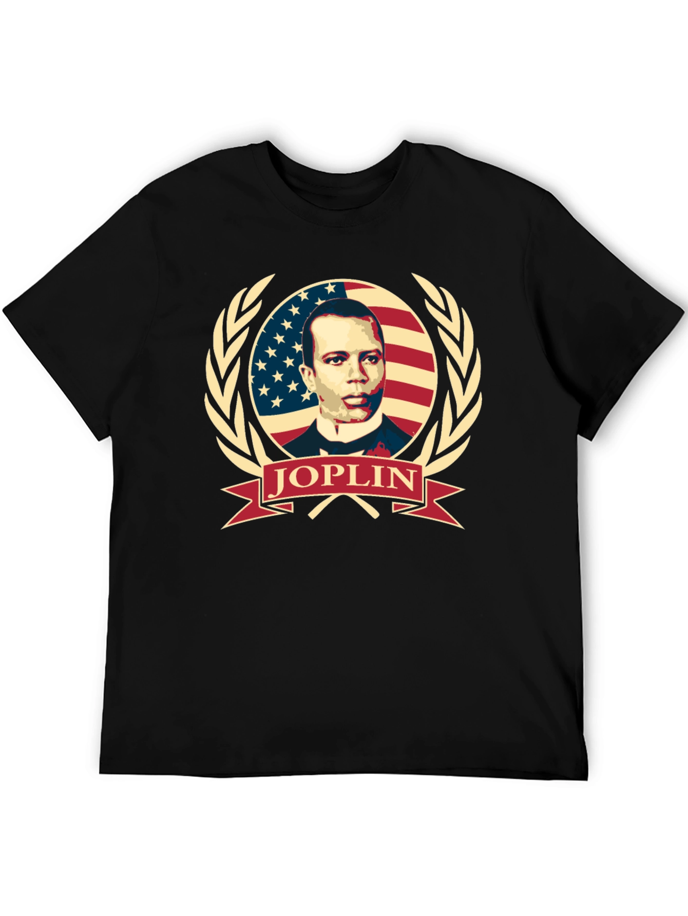 Scott Joplin Tribute T-Shirt - Ragtime Composer Tee
