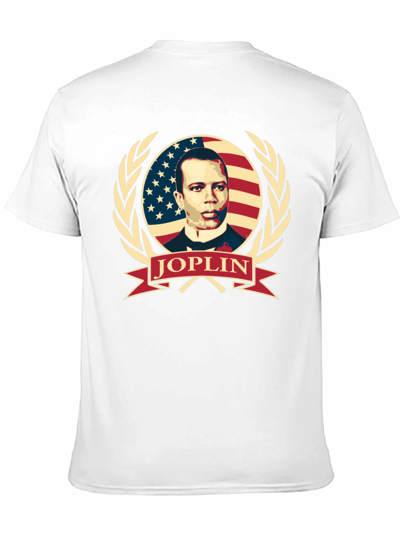 Scott Joplin Tribute T-Shirt - Ragtime Composer Tee