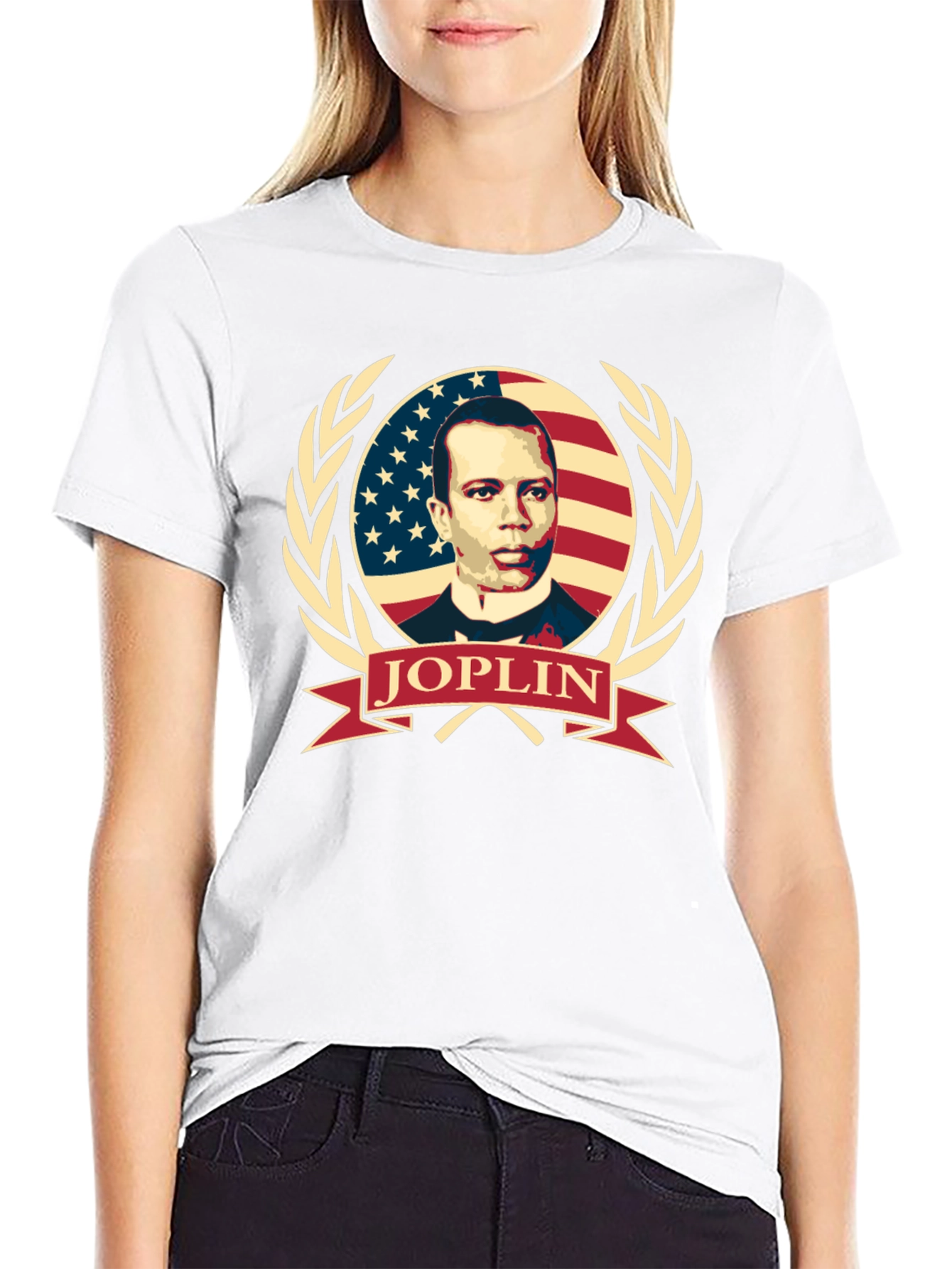 Scott Joplin Tribute T-Shirt - Ragtime Composer Tee